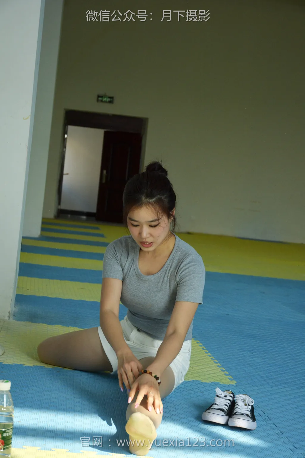 图片[2]-爱月下 NO.001 茜茜【舞蹈热身】作为拉拉队长，每天必修课就是加强舞蹈训练！[111P]-萌味圈