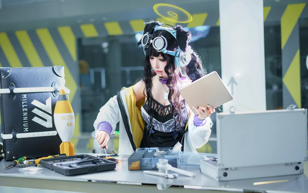 图片[17]-一千只猫薄禾 – 蔚蓝档案 猫冢响[18P]-萌味圈