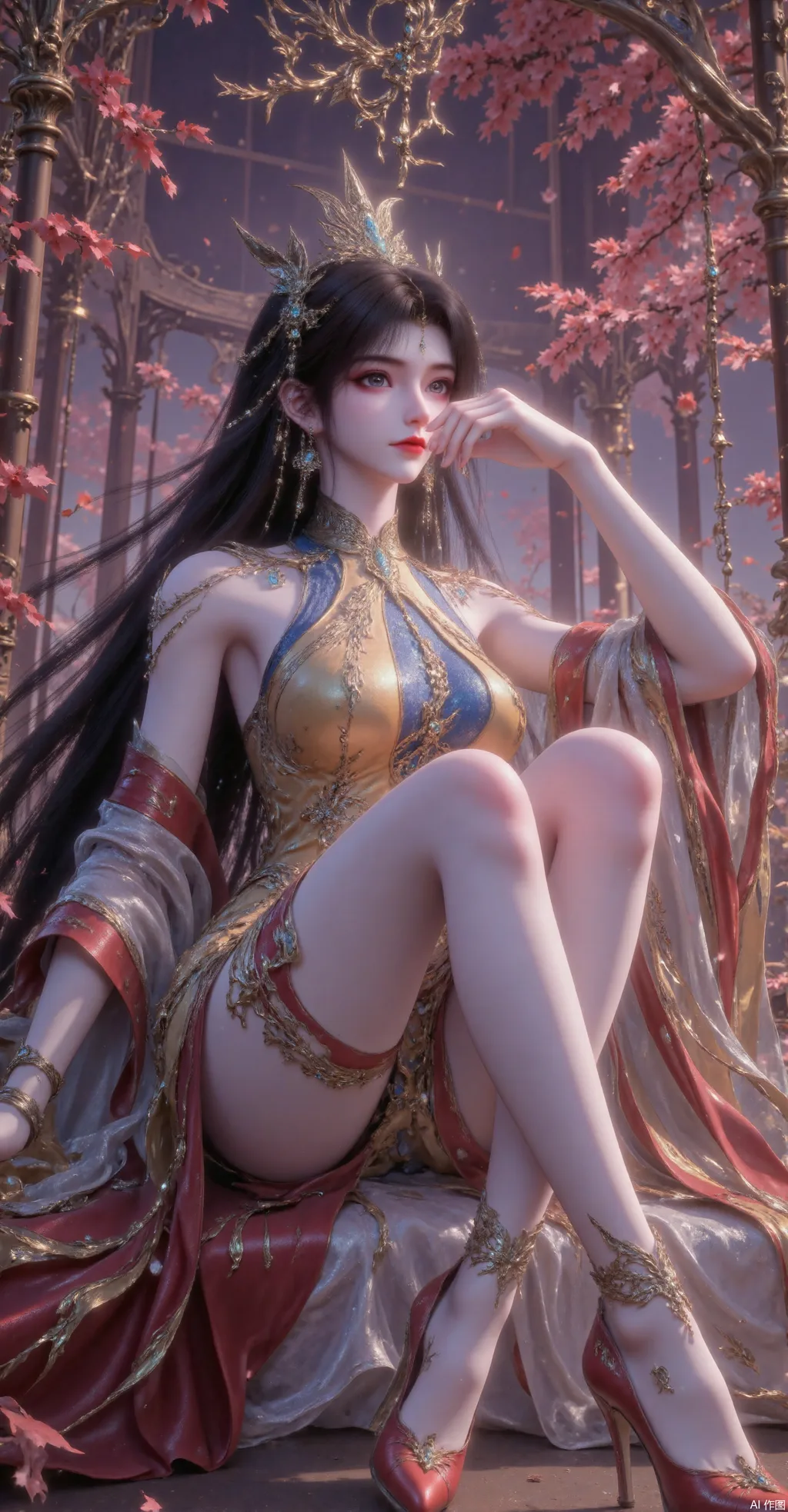 图片[2]-AI绘画 835 完美世界-凰女[48P]-萌味圈