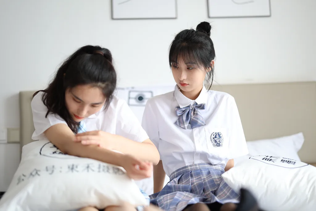 图片[22]-三禾摄影 NO.002 双人JK2[135P]-萌味圈