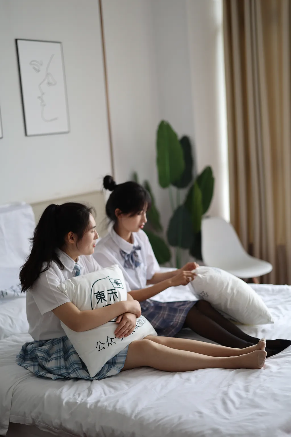 图片[24]-三禾摄影 NO.002 双人JK1[180P]-萌味圈