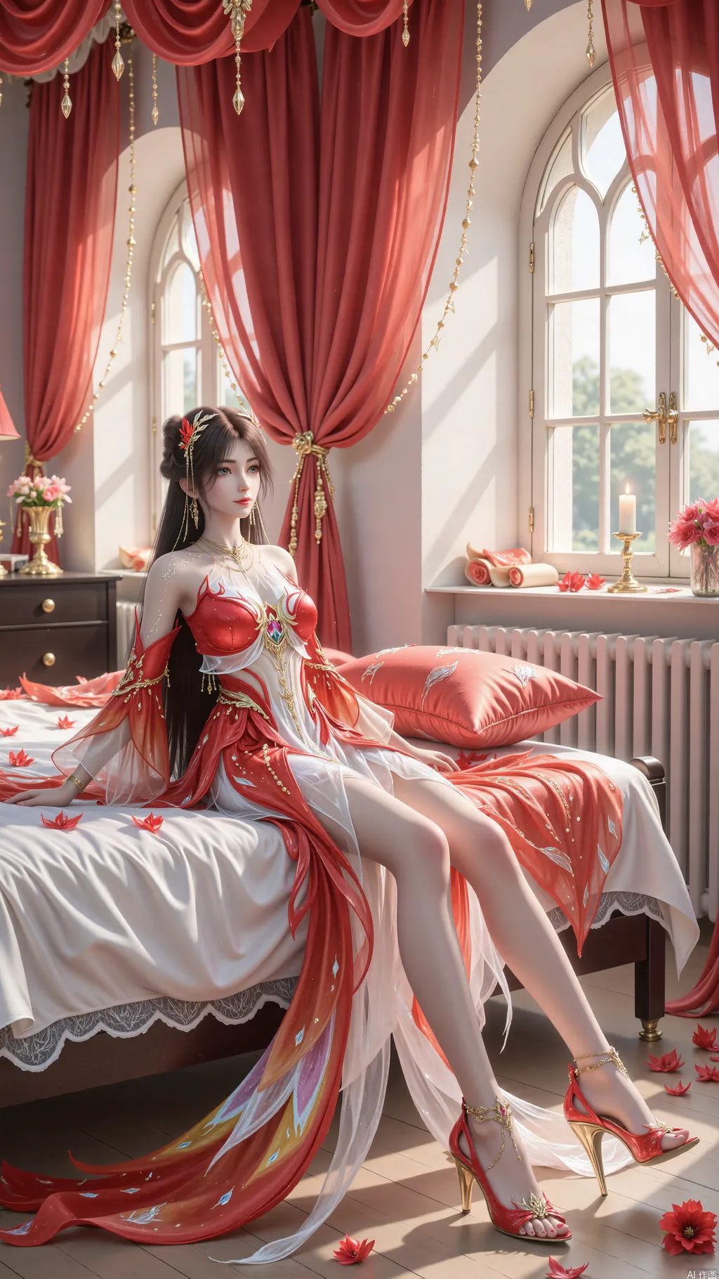 图片[4]-AI绘画 836 完美世界-火灵儿[77P]-萌味圈