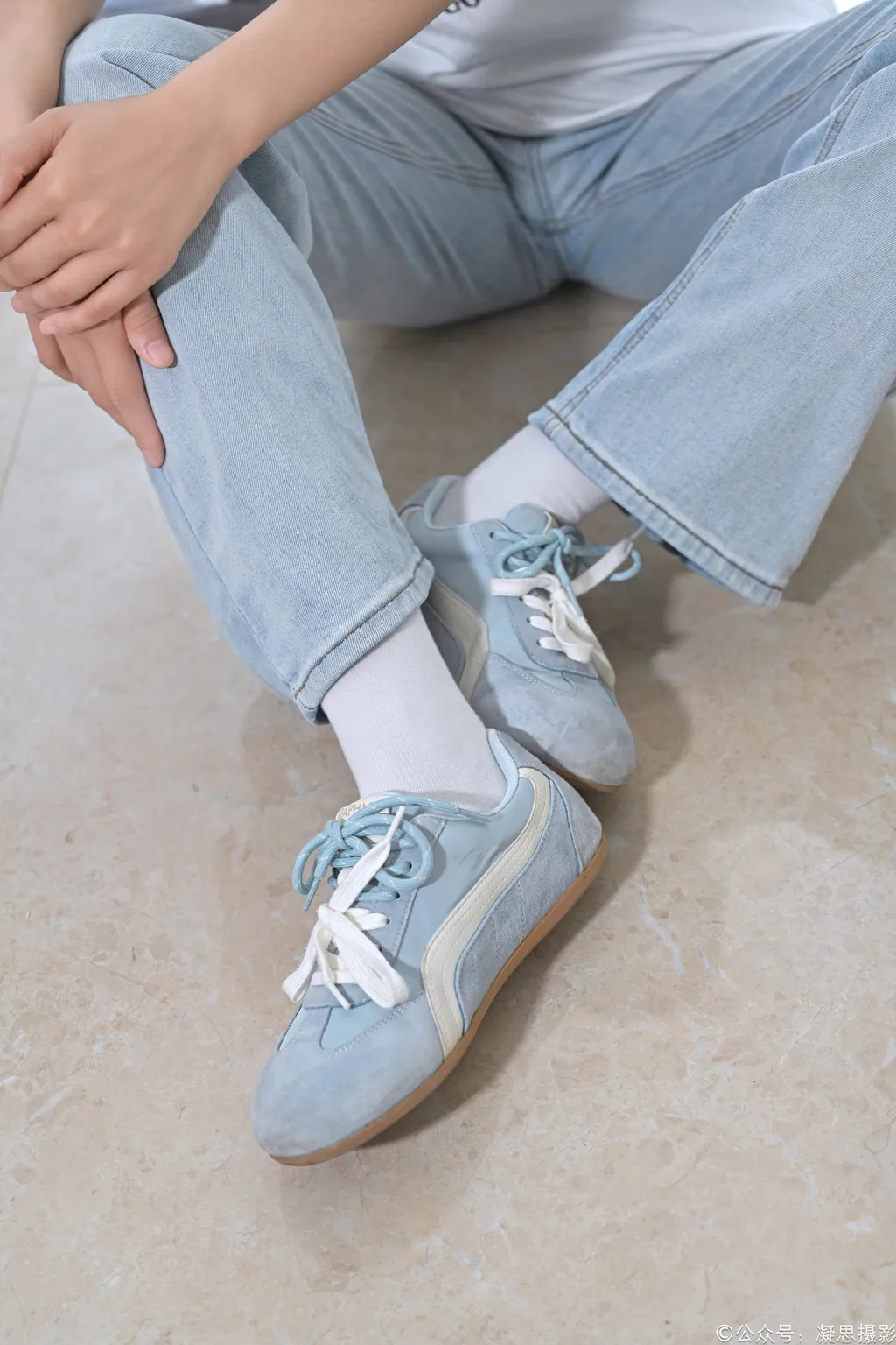 图片[34]-凝思摄影 NO.019 德美-T恤、短白袜、平底鞋1[100P]-萌味圈