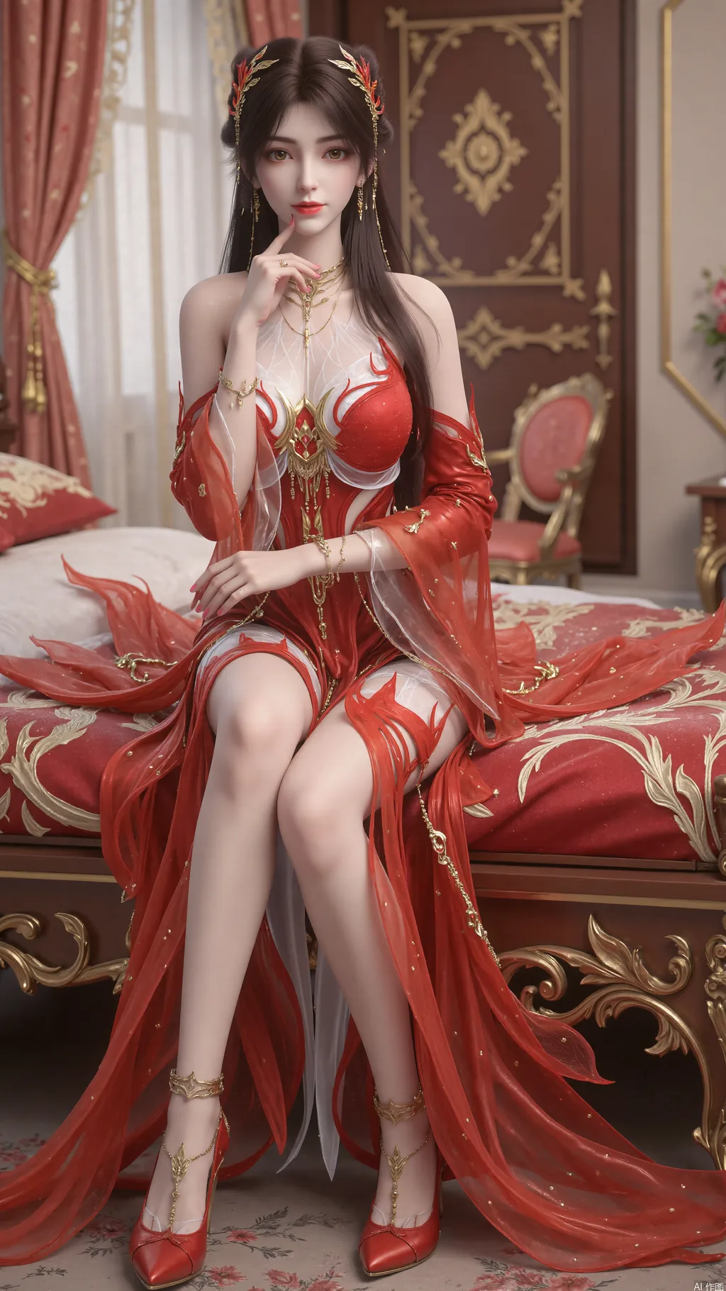 图片[17]-AI绘画 836 完美世界-火灵儿[77P]-萌味圈