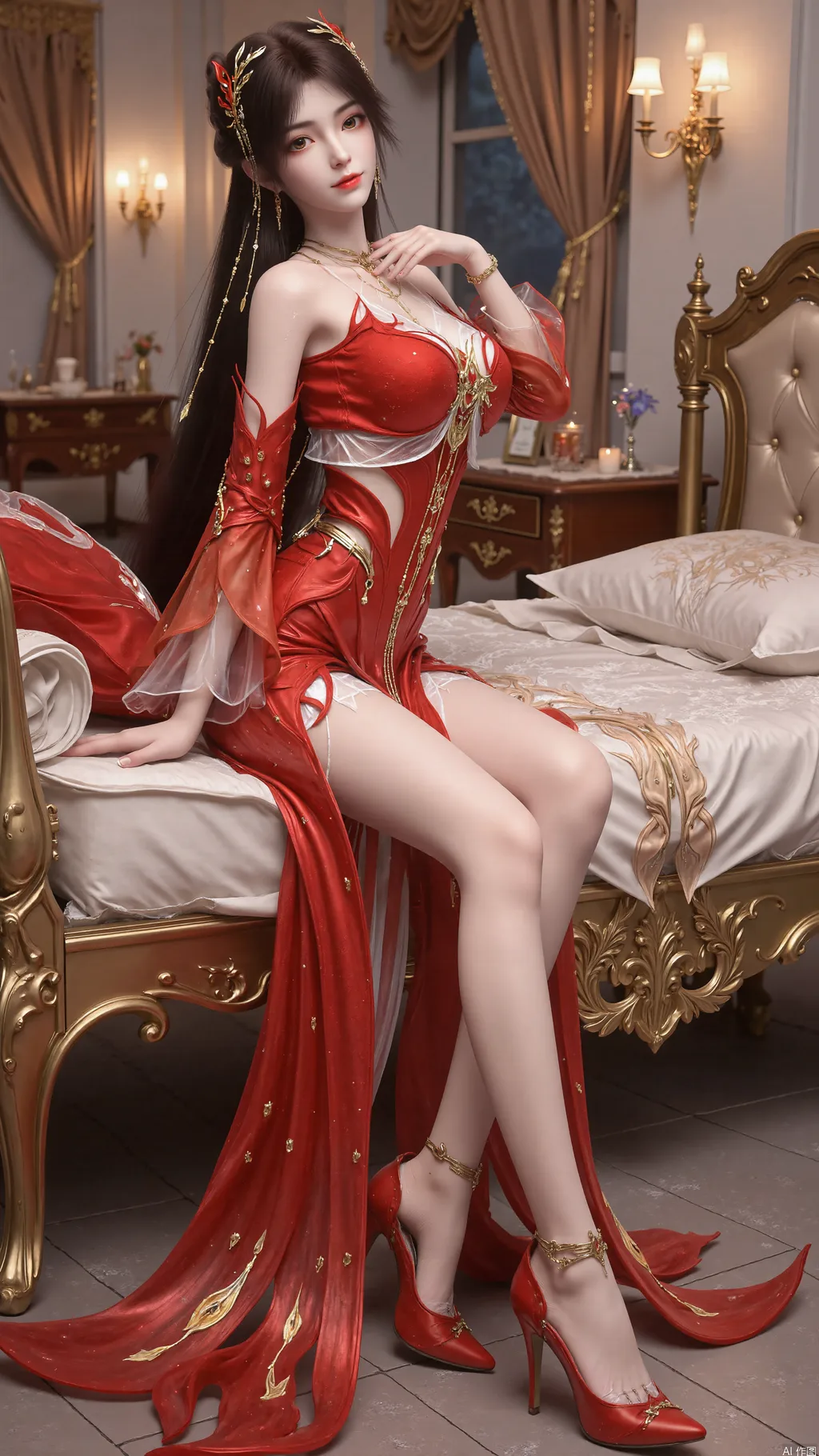 图片[18]-AI绘画 836 完美世界-火灵儿[77P]-萌味圈