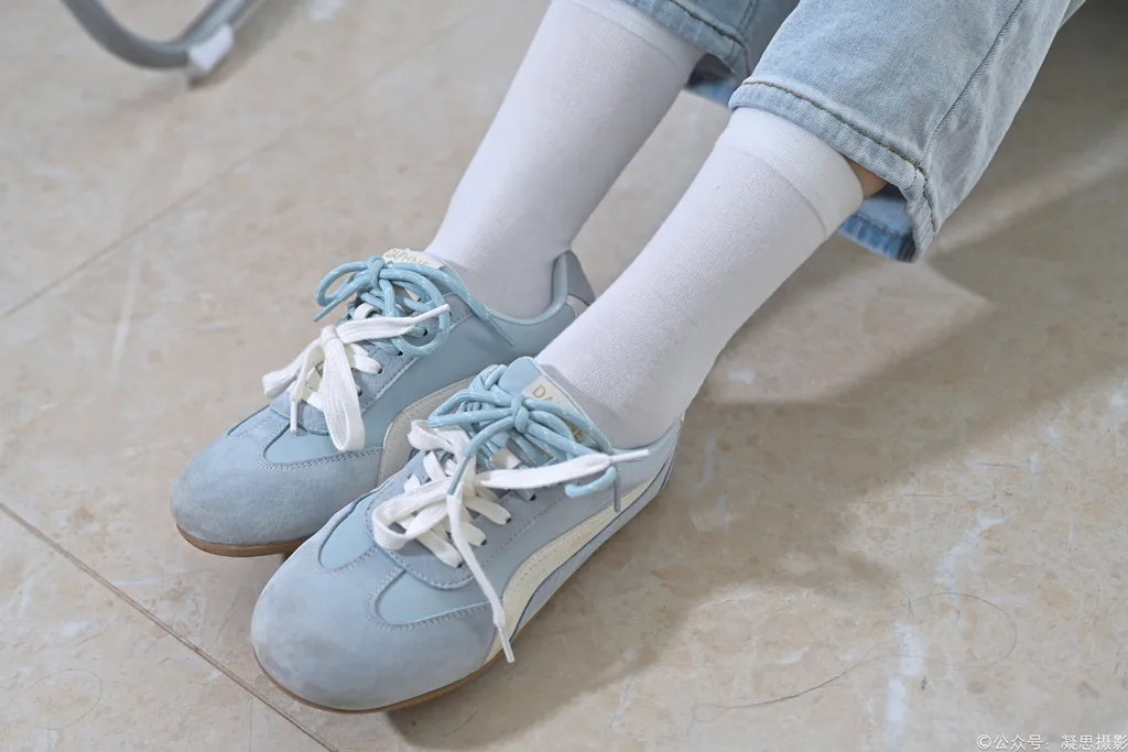 图片[50]-凝思摄影 NO.019 德美-T恤、短白袜、平底鞋1[100P]-萌味圈