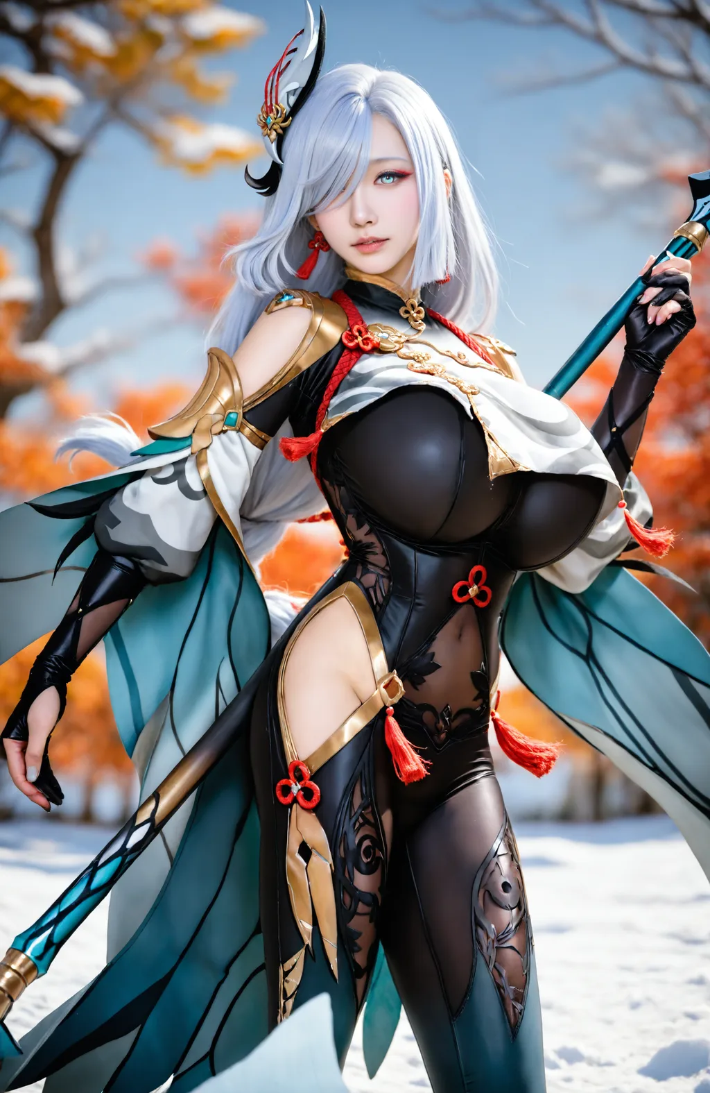 图片[22]-AI绘画 838 AI女神[20P]-萌味圈