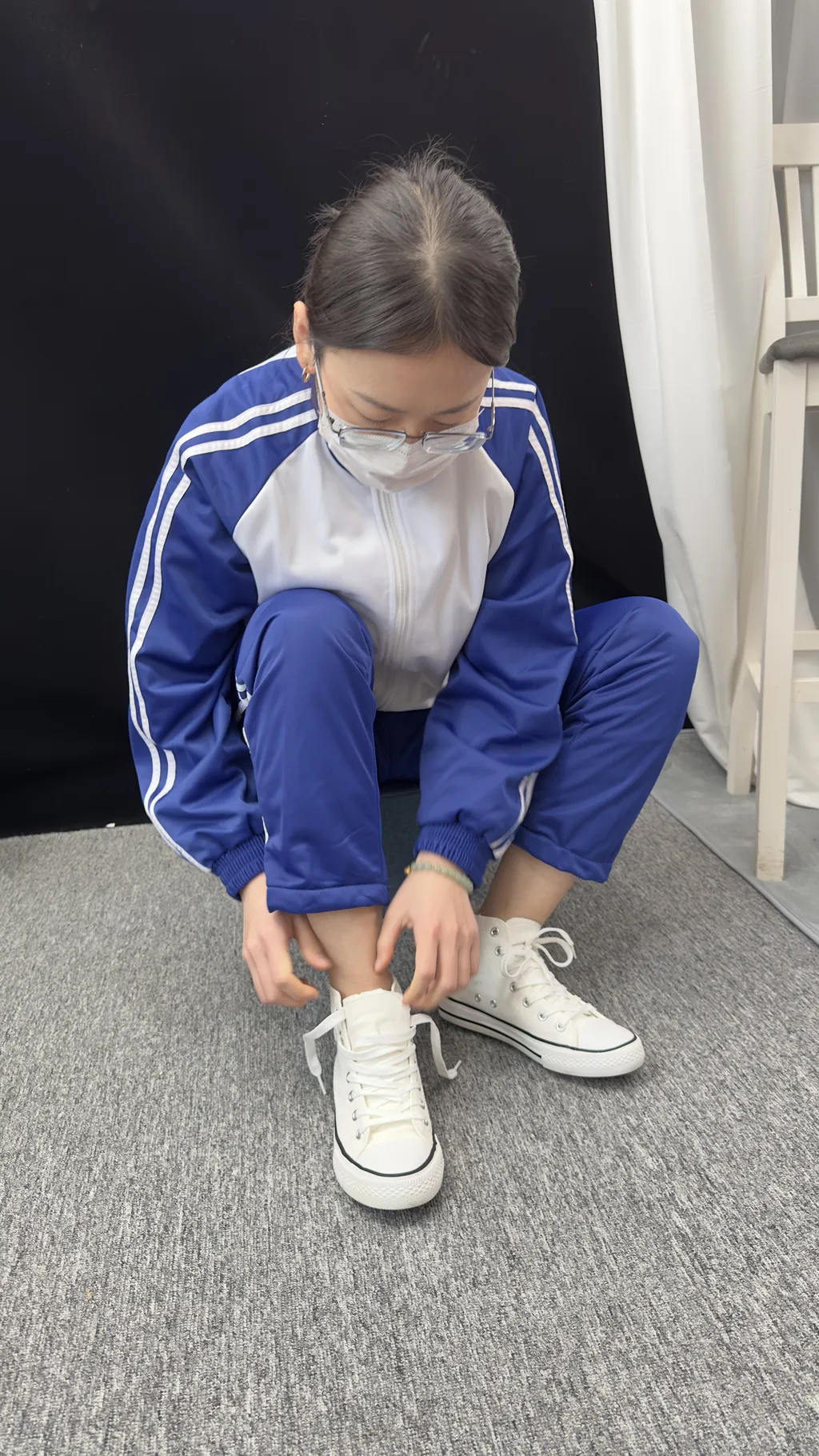 图片[2]-三禾摄影 NO.008 校服 帆布鞋 船袜 短丝[113P]-萌味圈