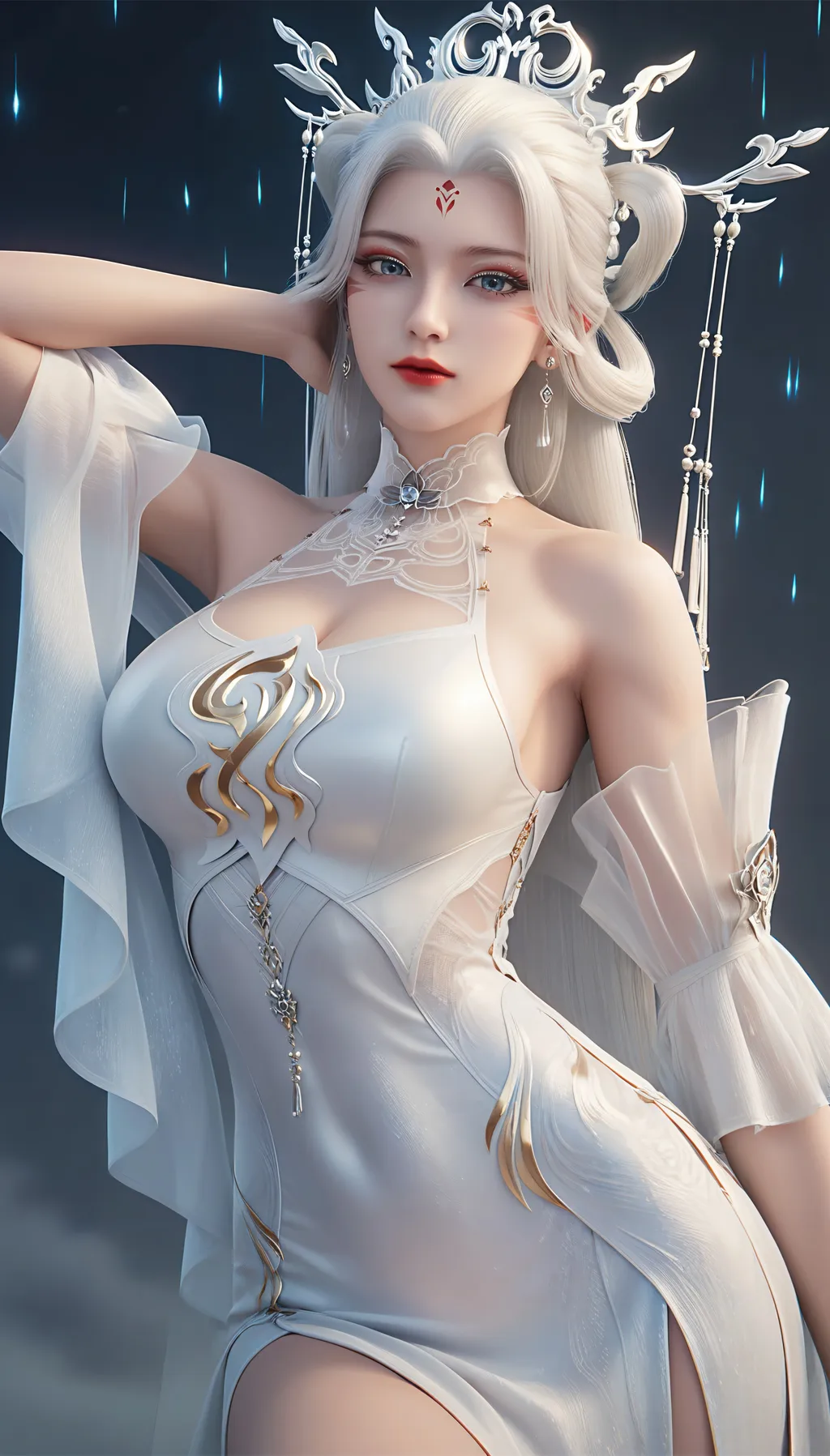 图片[2]-AI绘画 861 诛仙-小白[26P]-萌味圈