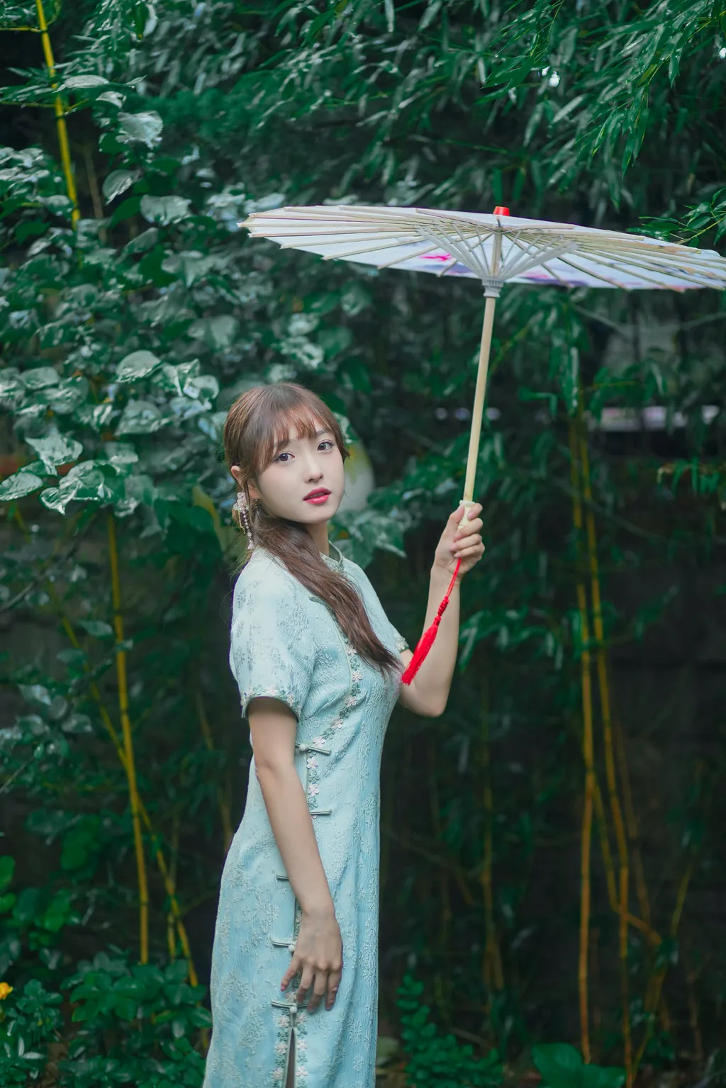 图片[2]-[YITUYU艺图语]2022.12.03 午后庭院 -炸鸡冰可乐-[21+1P]-萌味圈