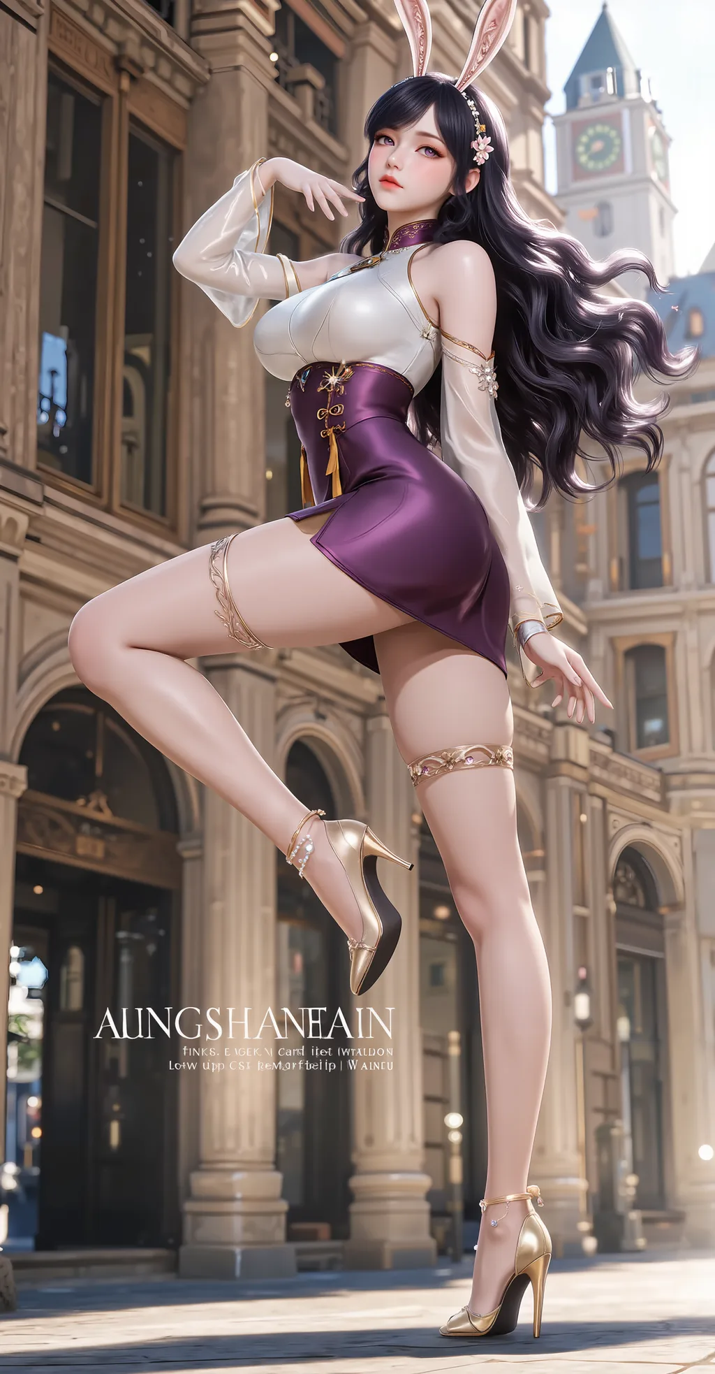 图片[2]-AI绘画 880 江楠楠-定制写真[9P]-萌味圈