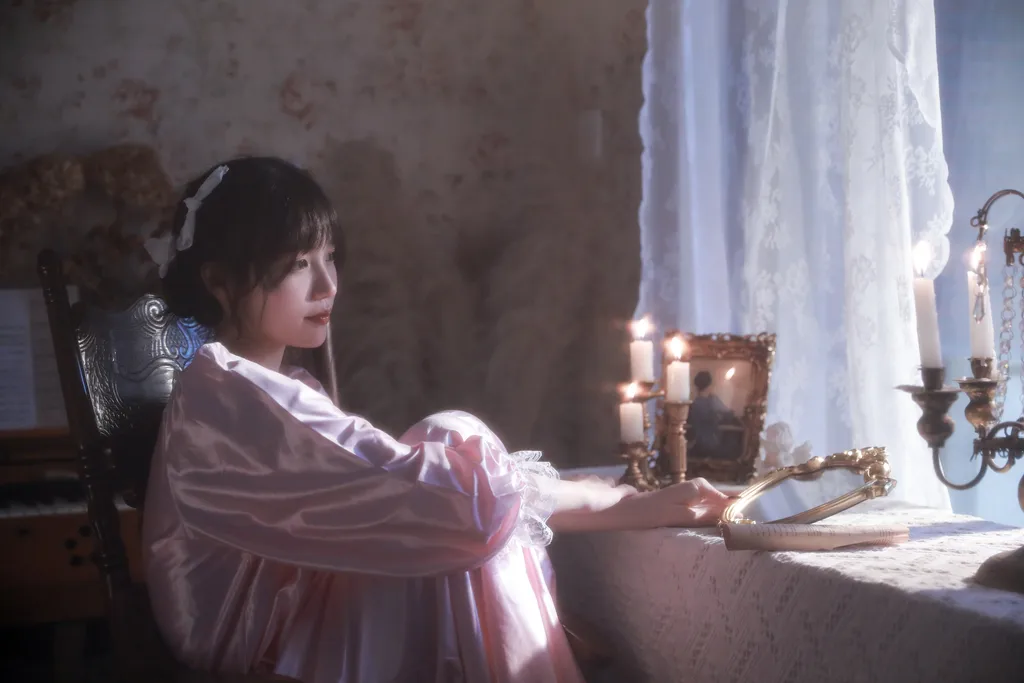 图片[2]-[YITUYU艺图语]2022.12.06 油画少女 echo[30+1P]-萌味圈