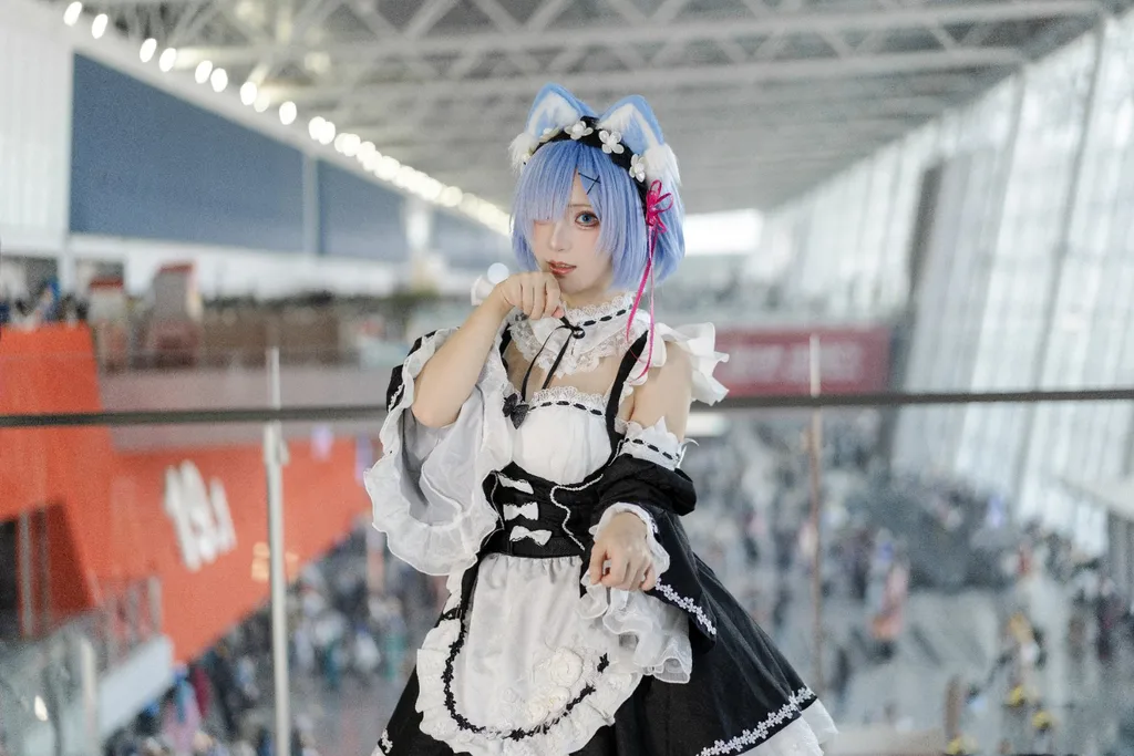 图片[2]-花柒Hana – 萤火虫动漫嘉年华 猫猫蕾姆[107P]-萌味圈