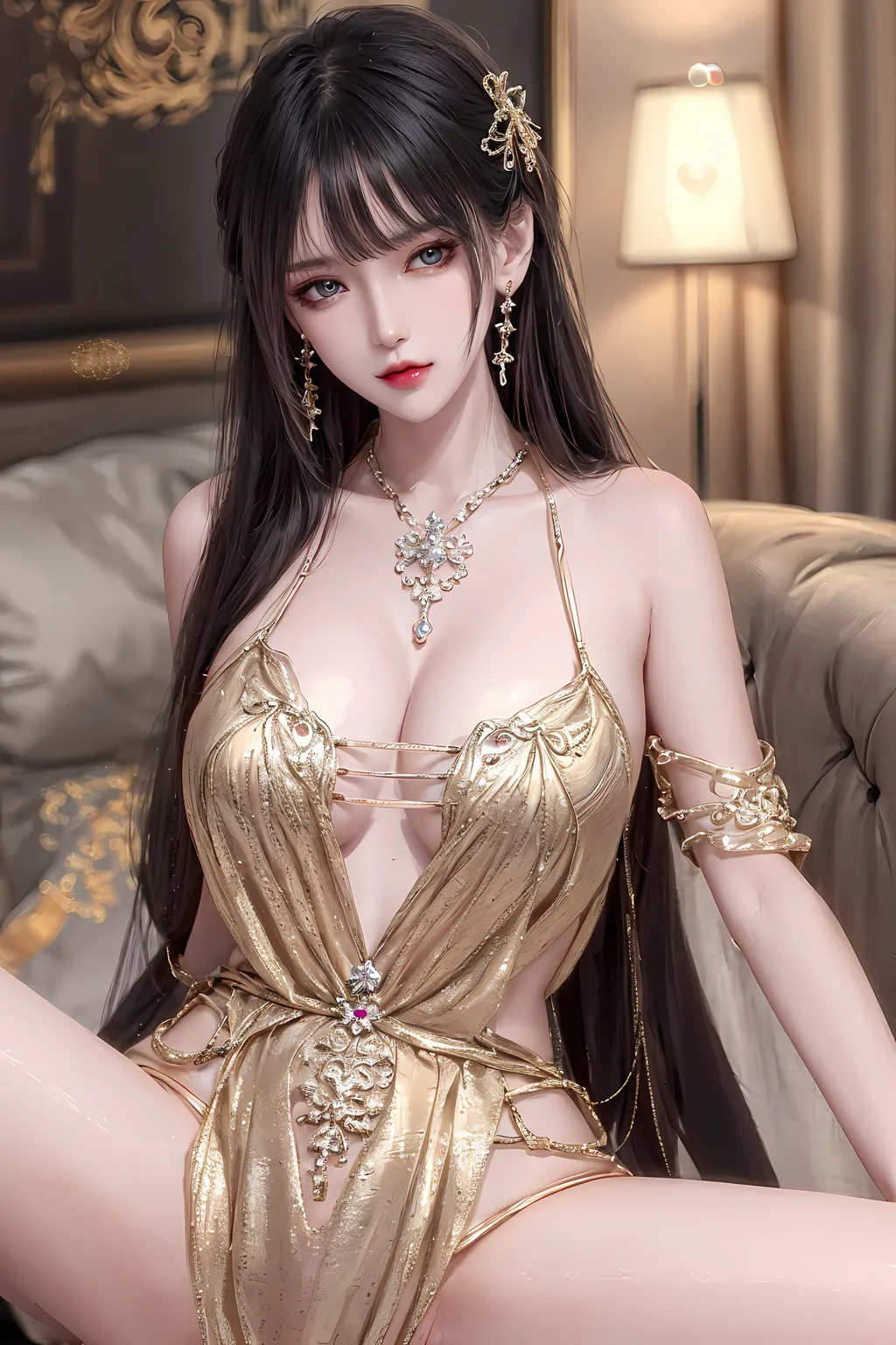 图片[2]-AI绘画 892 武娘精致礼服[54P]-萌味圈