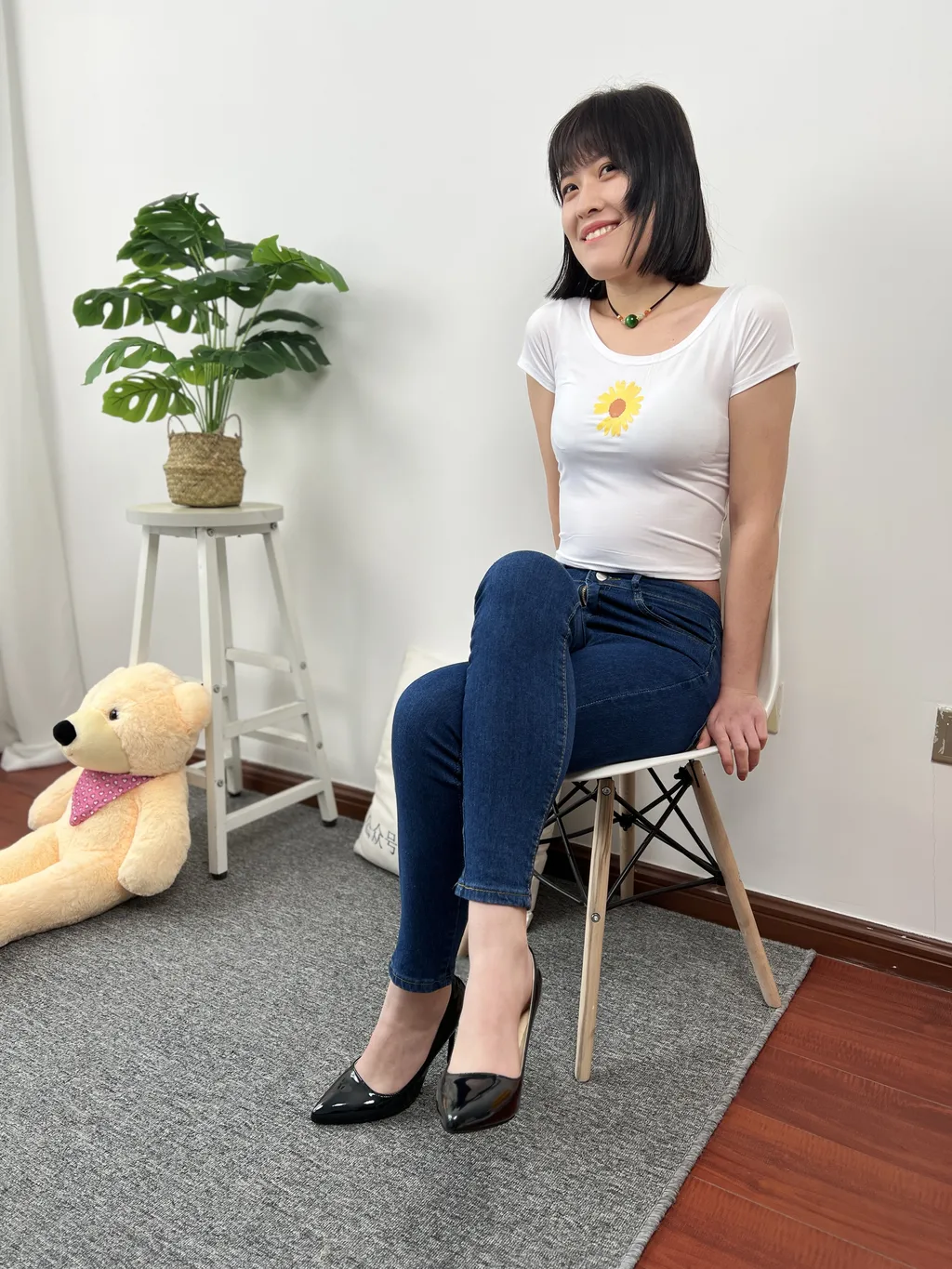 图片[2]-三禾摄影 NO.030 牛仔裤 棉袜 帆布鞋 高跟[159P]-萌味圈