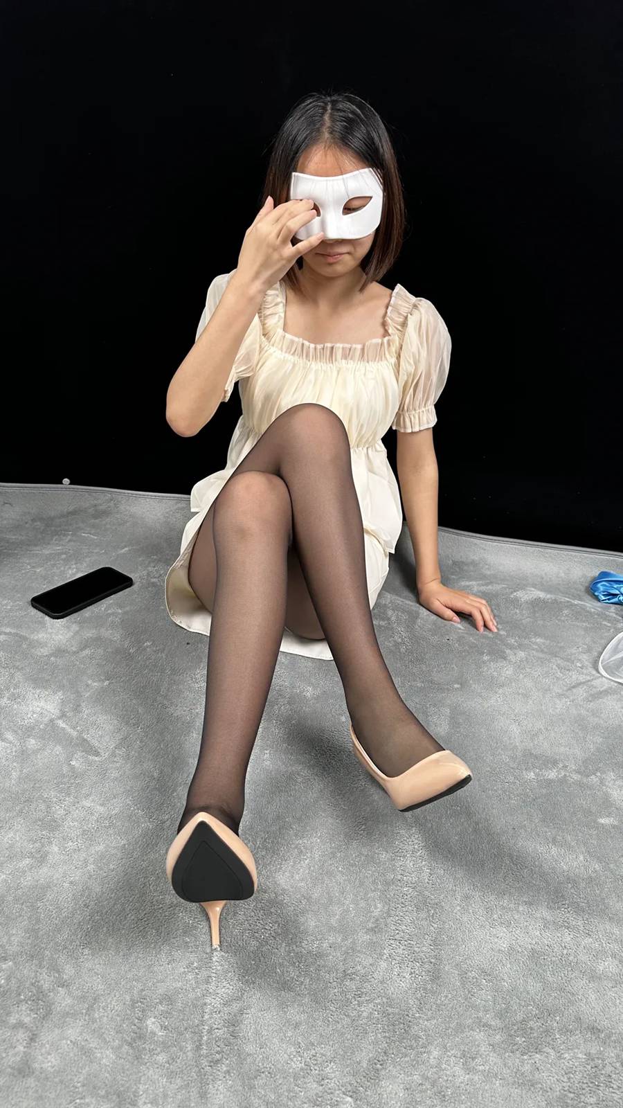 图片[2]-三禾摄影 NO.031 皮裙 黑丝 高跟[159P]-萌味圈