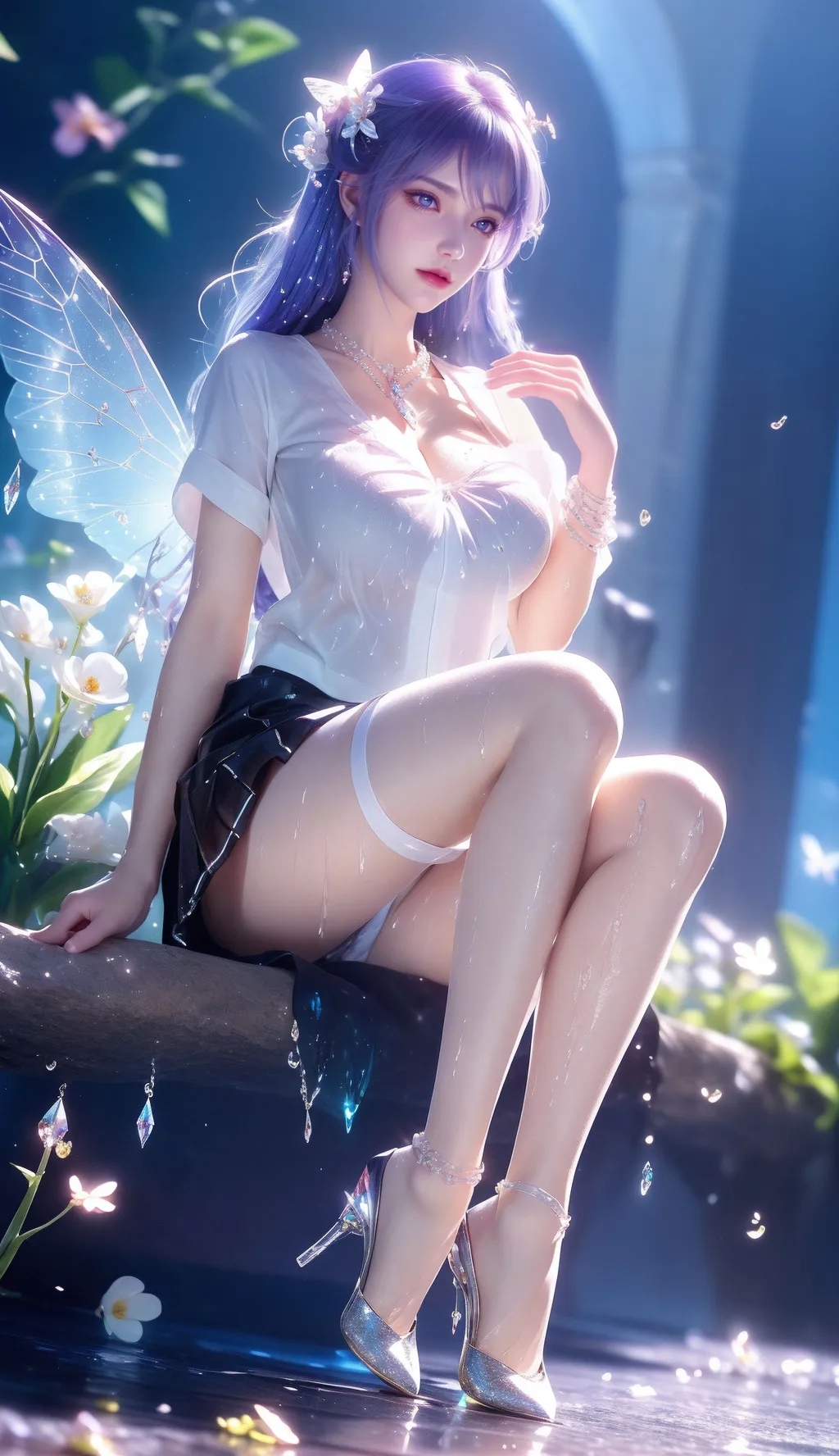 图片[2]-AI绘画 896 神印王座-圣采儿[28P]-萌味圈