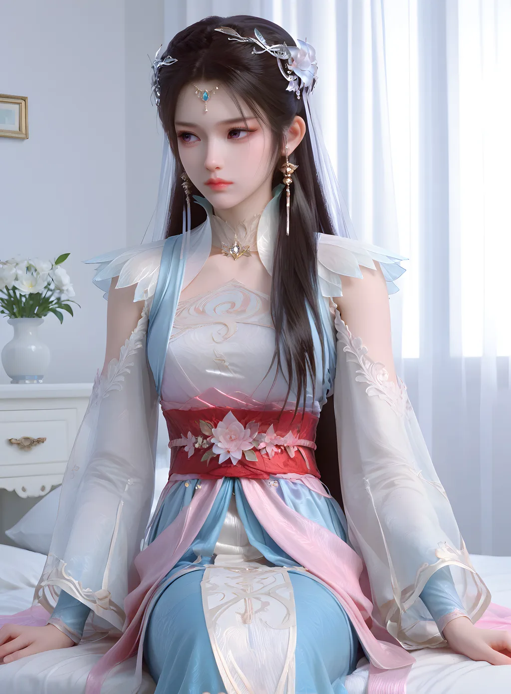 图片[2]-AI绘画 904 少年歌行-易文君[14P]-萌味圈