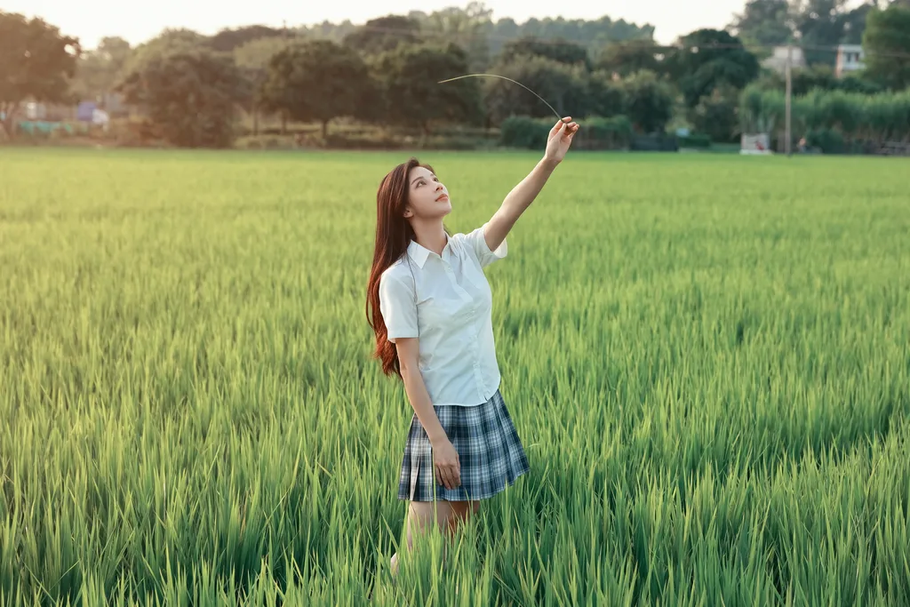 图片[2]-[YITUYU艺图语]2022.12.18 相遇稻田 周周[26+1P]-萌味圈