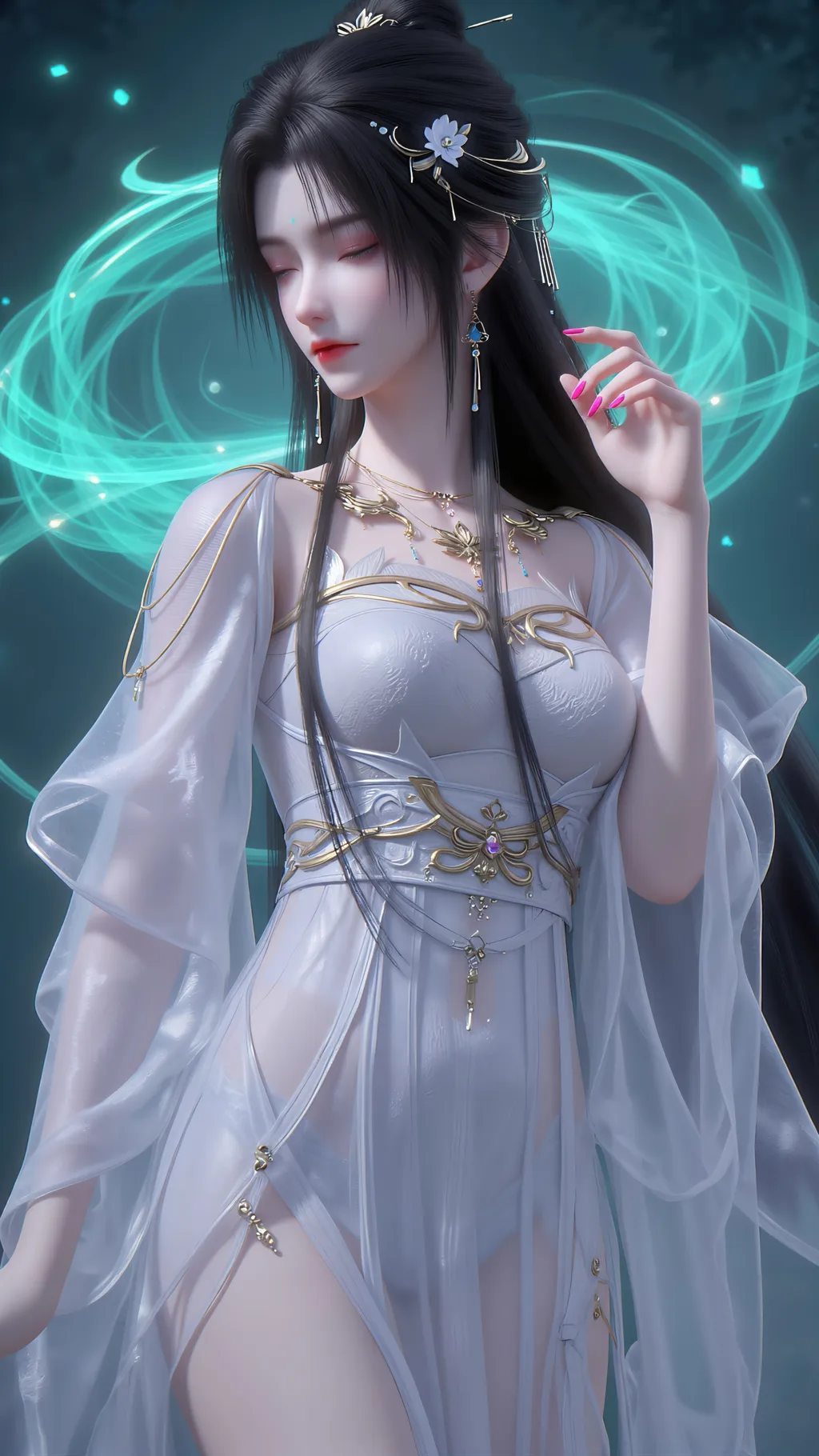 图片[16]-AI绘画 910 完美世界-清漪[39P]-萌味圈