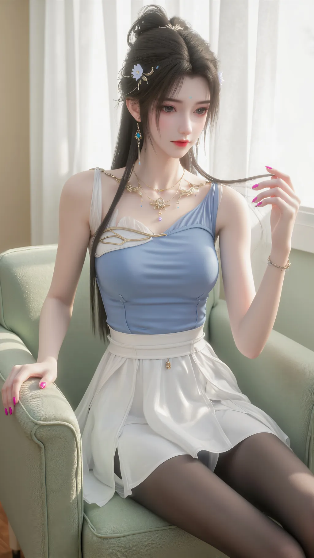 图片[22]-AI绘画 910 完美世界-清漪[39P]-萌味圈