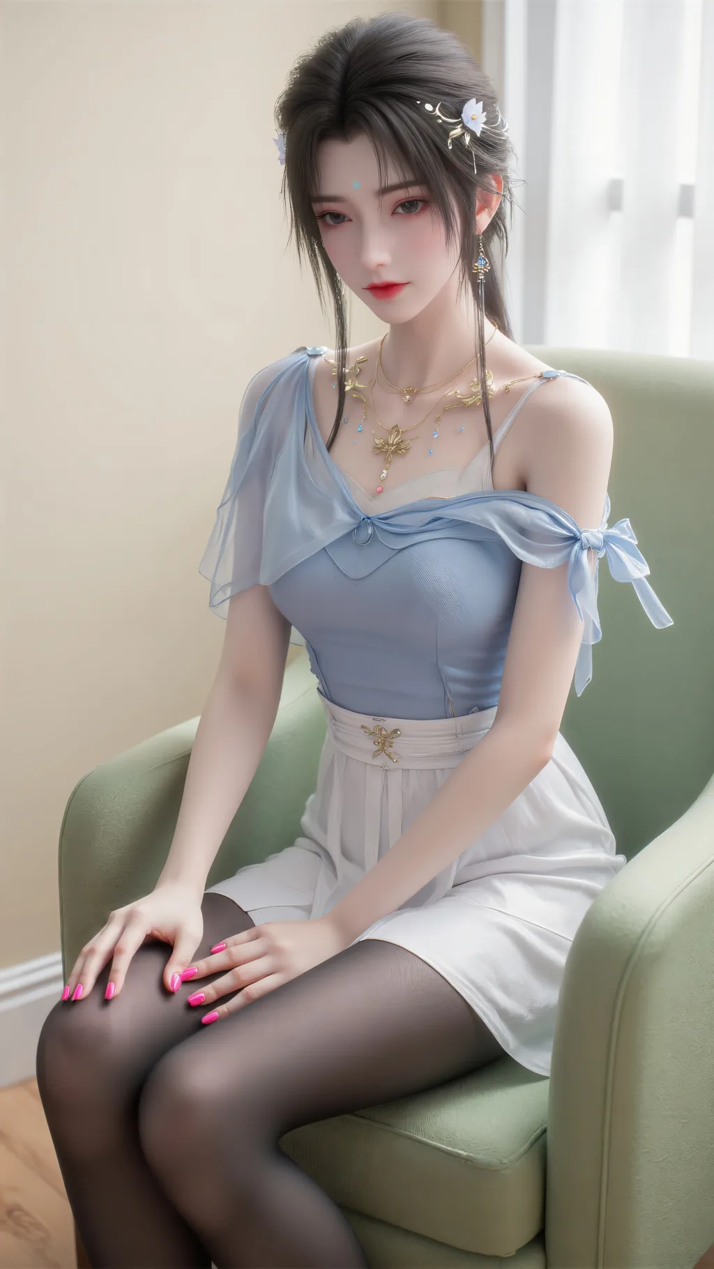 图片[23]-AI绘画 910 完美世界-清漪[39P]-萌味圈