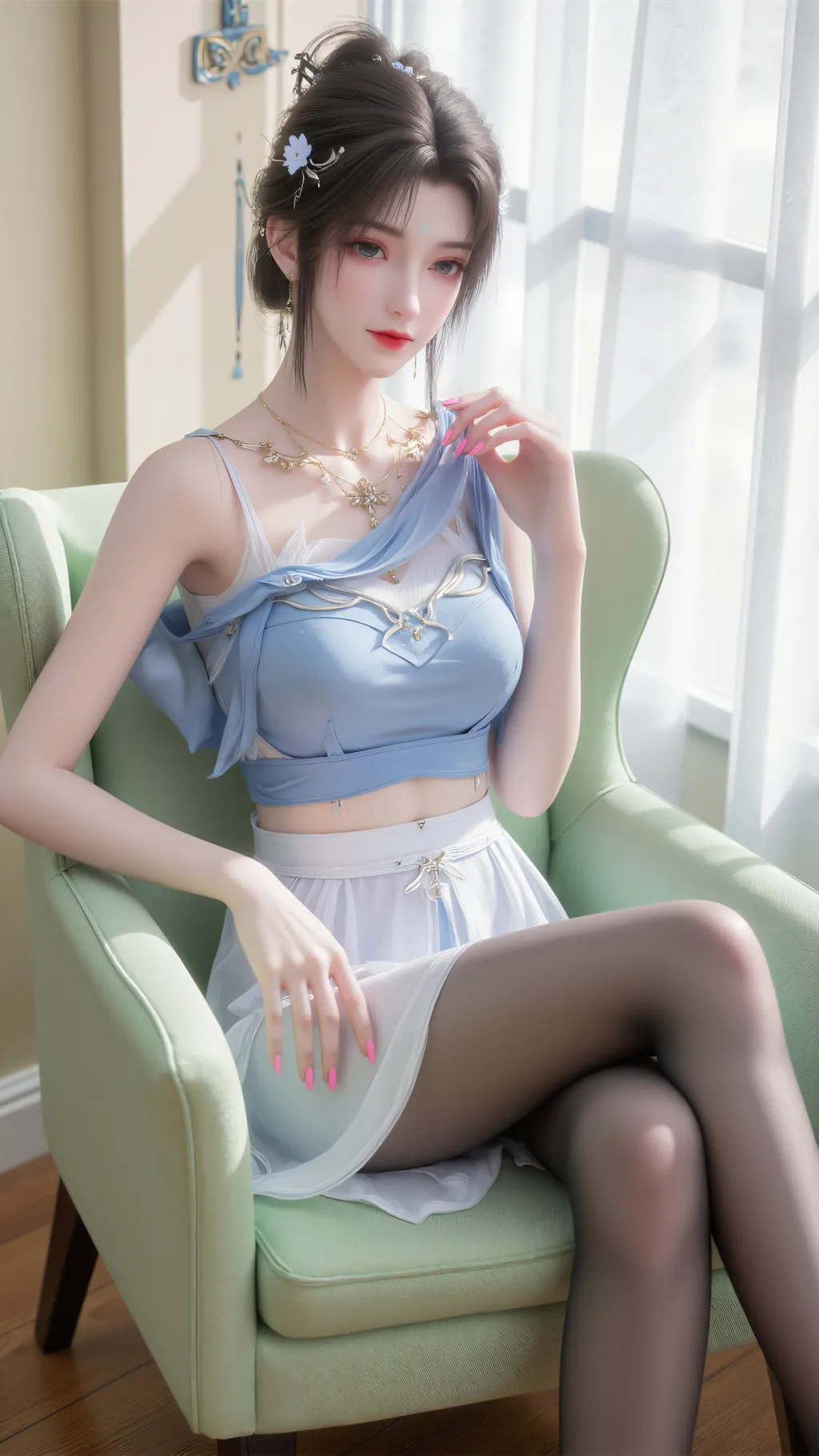 图片[25]-AI绘画 910 完美世界-清漪[39P]-萌味圈