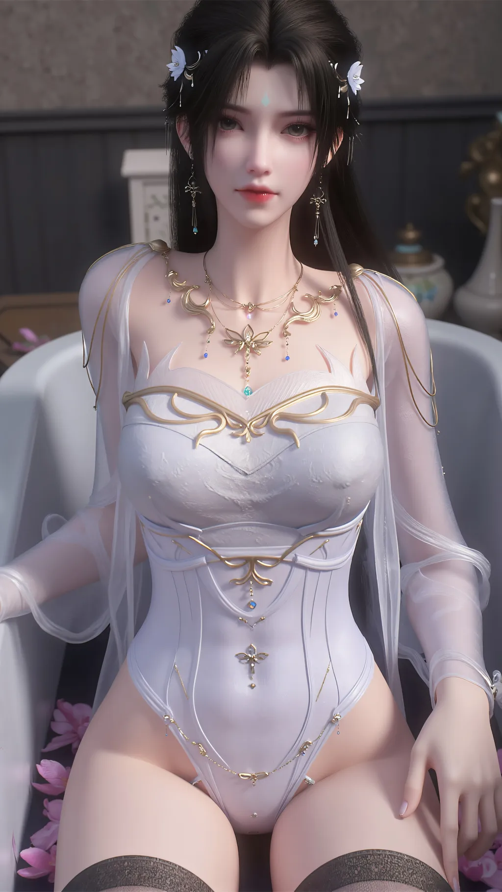 图片[27]-AI绘画 910 完美世界-清漪[39P]-萌味圈