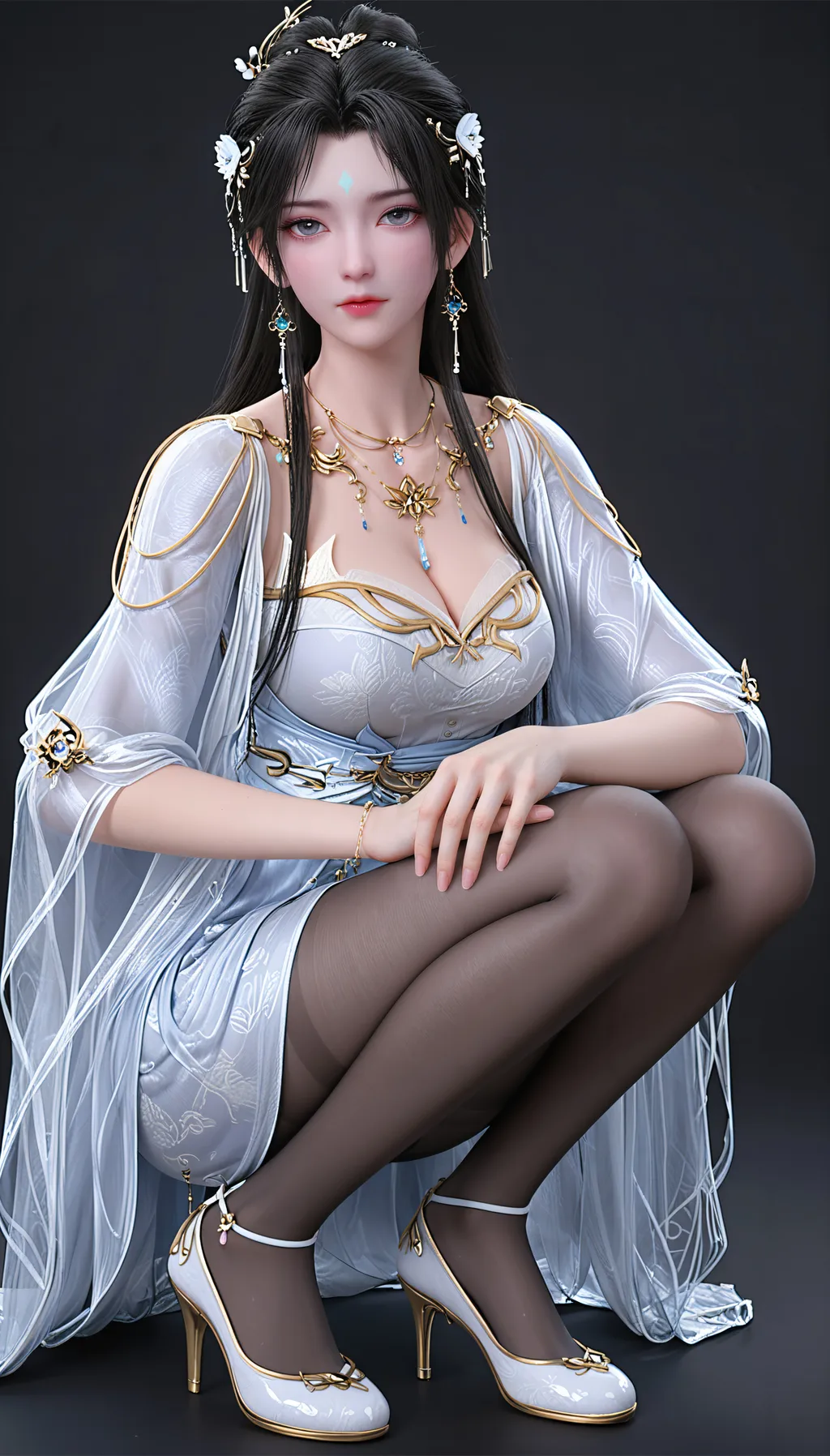 图片[34]-AI绘画 910 完美世界-清漪[39P]-萌味圈