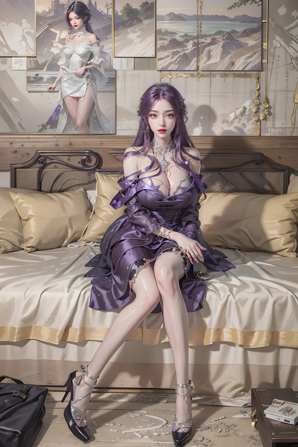 图片[8]-AI绘画 912 完美世界-云曦[36P]-萌味圈