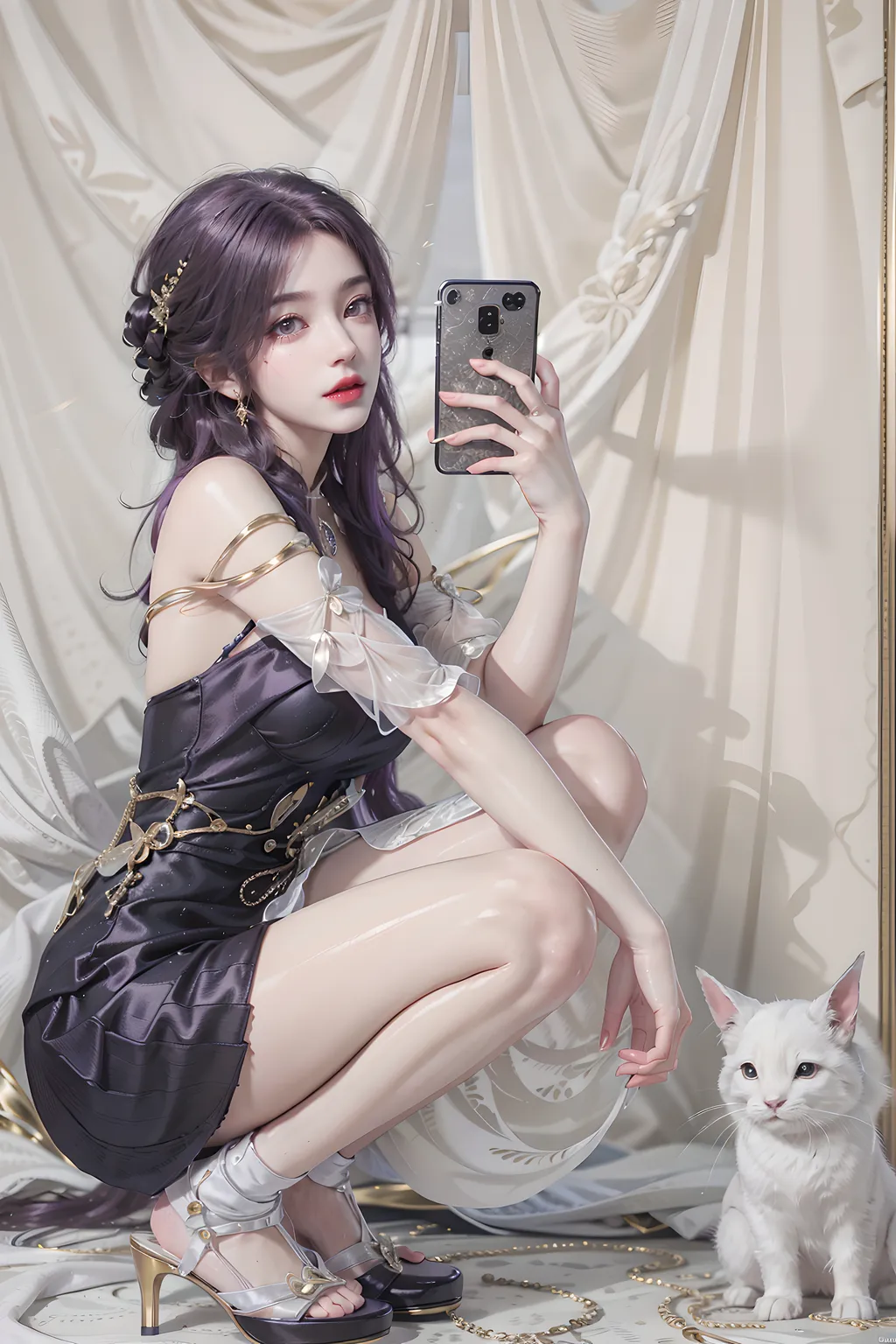 图片[16]-AI绘画 912 完美世界-云曦[36P]-萌味圈