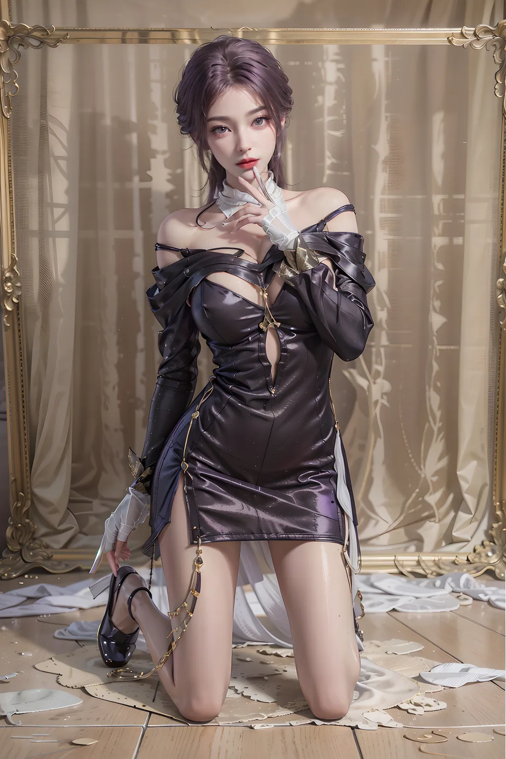 图片[35]-AI绘画 912 完美世界-云曦[36P]-萌味圈