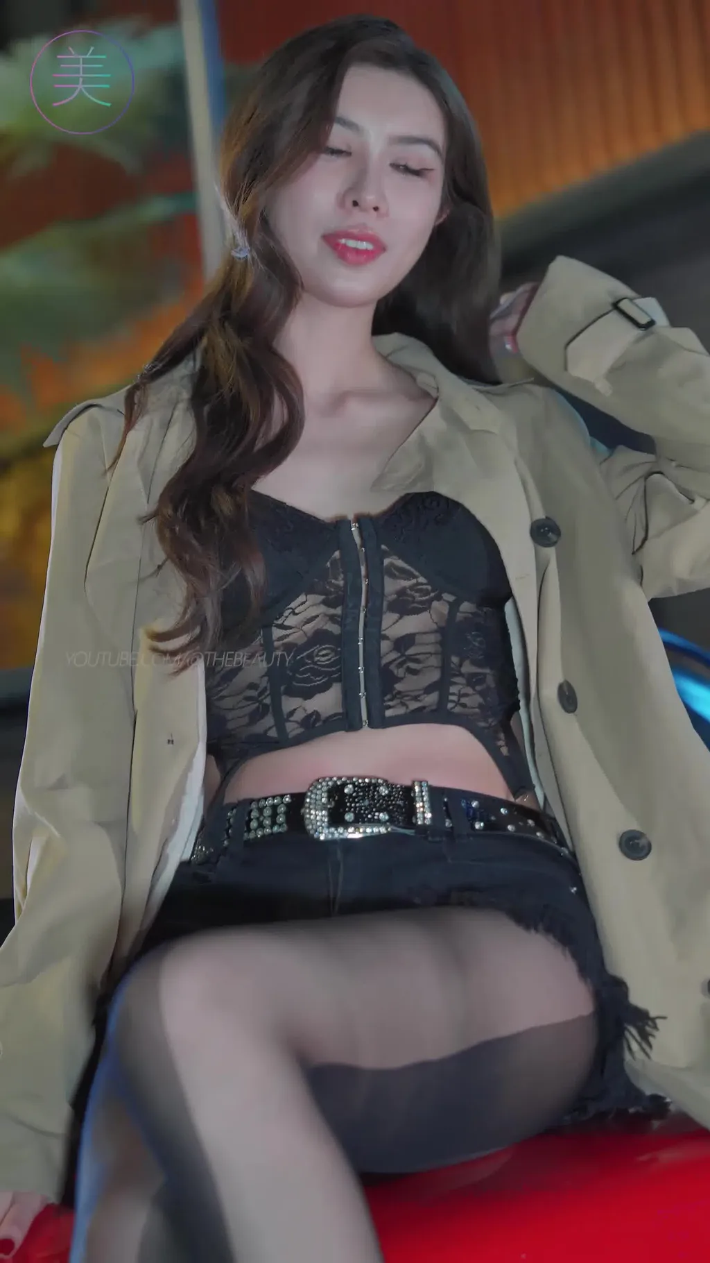 图片[2]-NO.1698 2024 广州车展 网红美女车模 beautyleg LOOKBOOK 89[30P]-萌味圈