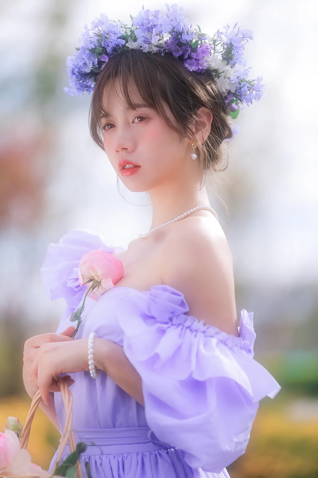 图片[2]-[YITUYU艺图语]2022.12.23 花之物语 林木婷子[22+1P]-萌味圈