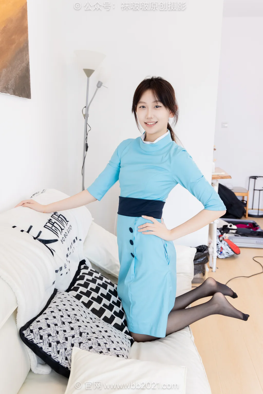 图片[96]-[BoBoSocks袜啵啵]NO.624 香菜-高跟鞋、高跟凉鞋、平底皮鞋、薄黑丝、短肉丝、空姐制服[182P]-萌味圈