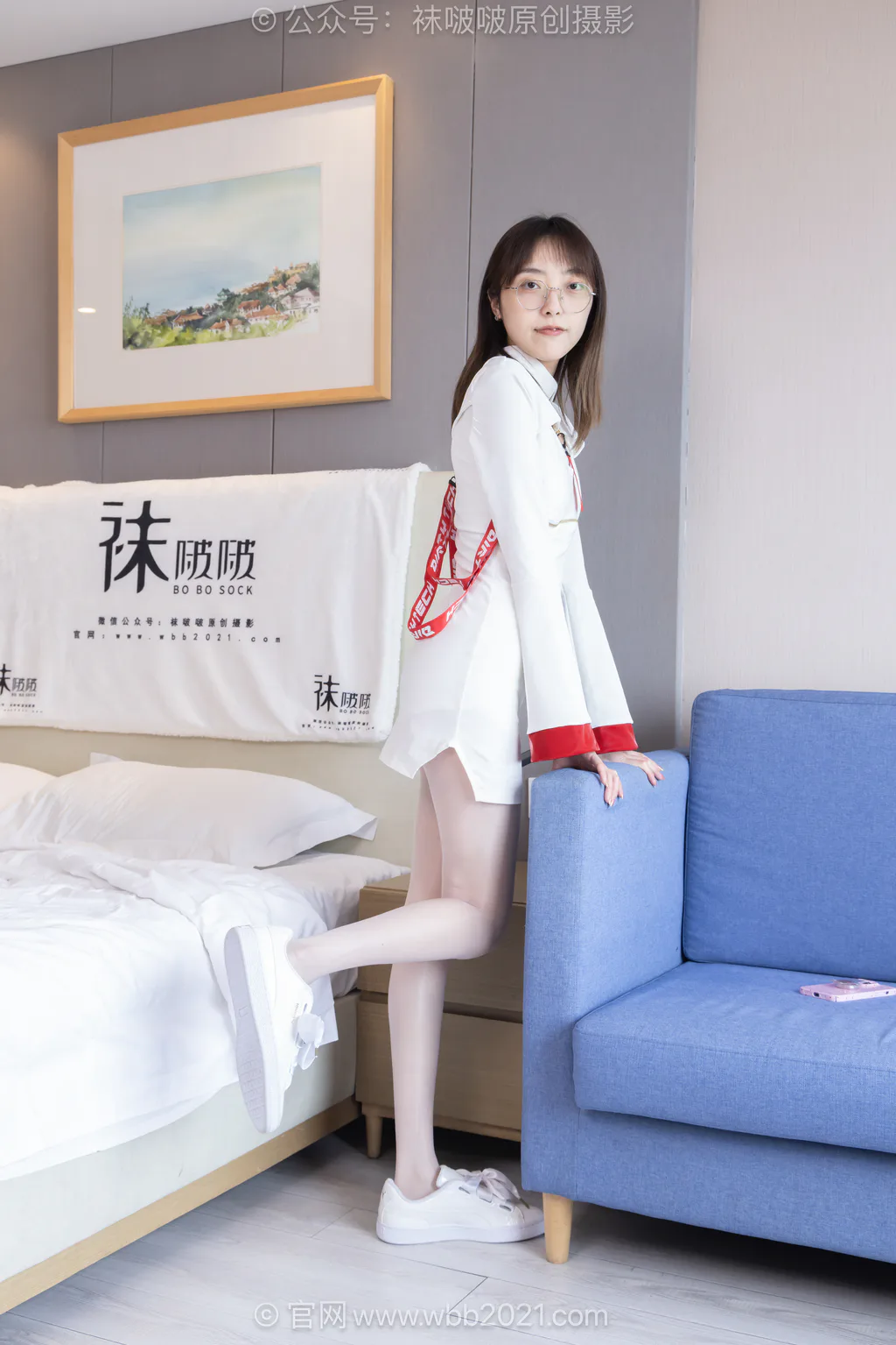 图片[28]-[BoBoSocks袜啵啵]NO.627 稚予-高跟鞋、板鞋、油亮薄白丝[145P]-萌味圈