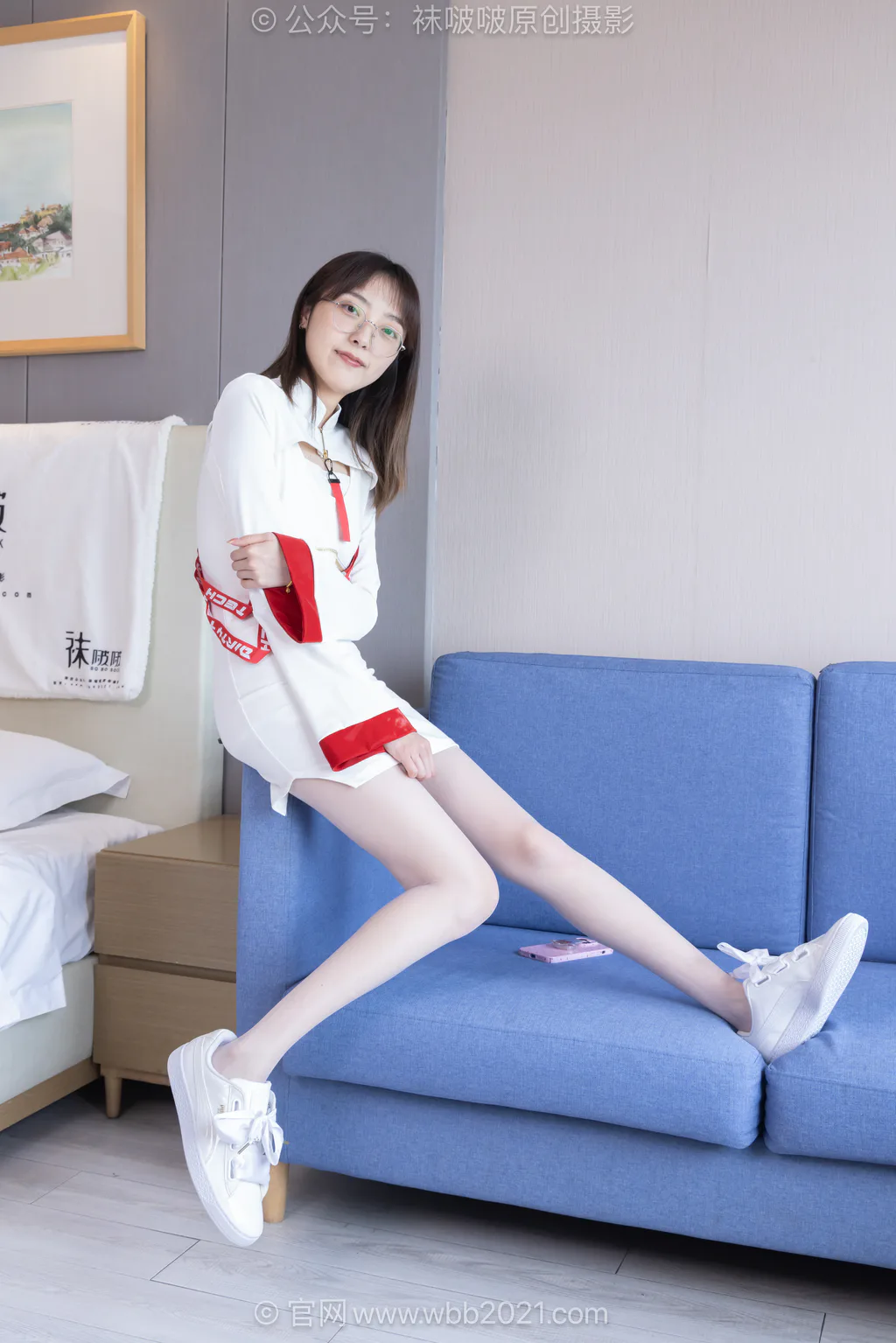 图片[30]-[BoBoSocks袜啵啵]NO.627 稚予-高跟鞋、板鞋、油亮薄白丝[145P]-萌味圈