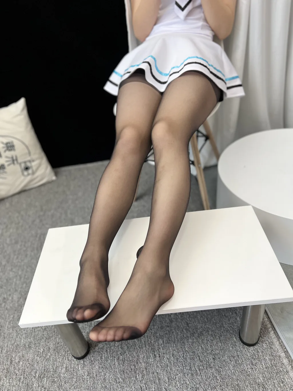 图片[42]-三禾摄影 NO.049 水手服 黑丝 高跟[193P]-萌味圈