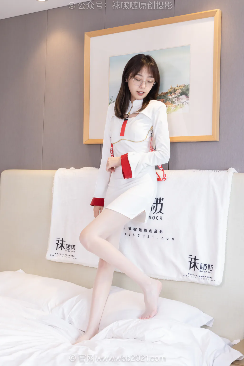 图片[113]-[BoBoSocks袜啵啵]NO.627 稚予-高跟鞋、板鞋、油亮薄白丝[145P]-萌味圈