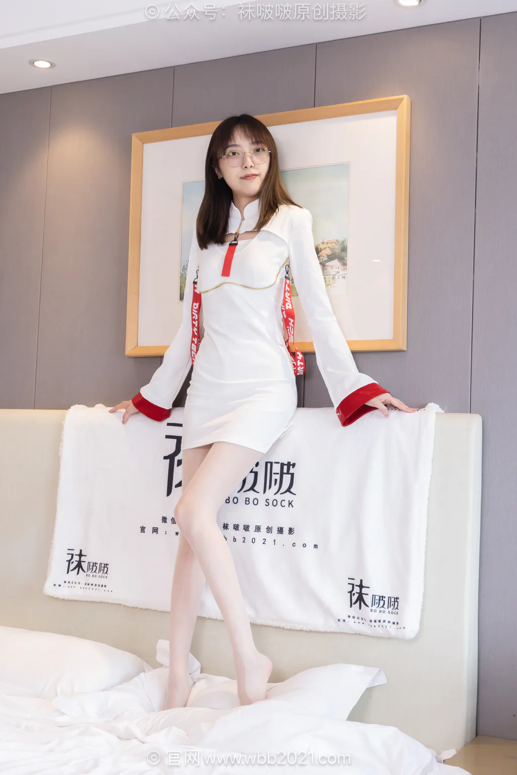 图片[115]-[BoBoSocks袜啵啵]NO.627 稚予-高跟鞋、板鞋、油亮薄白丝[145P]-萌味圈