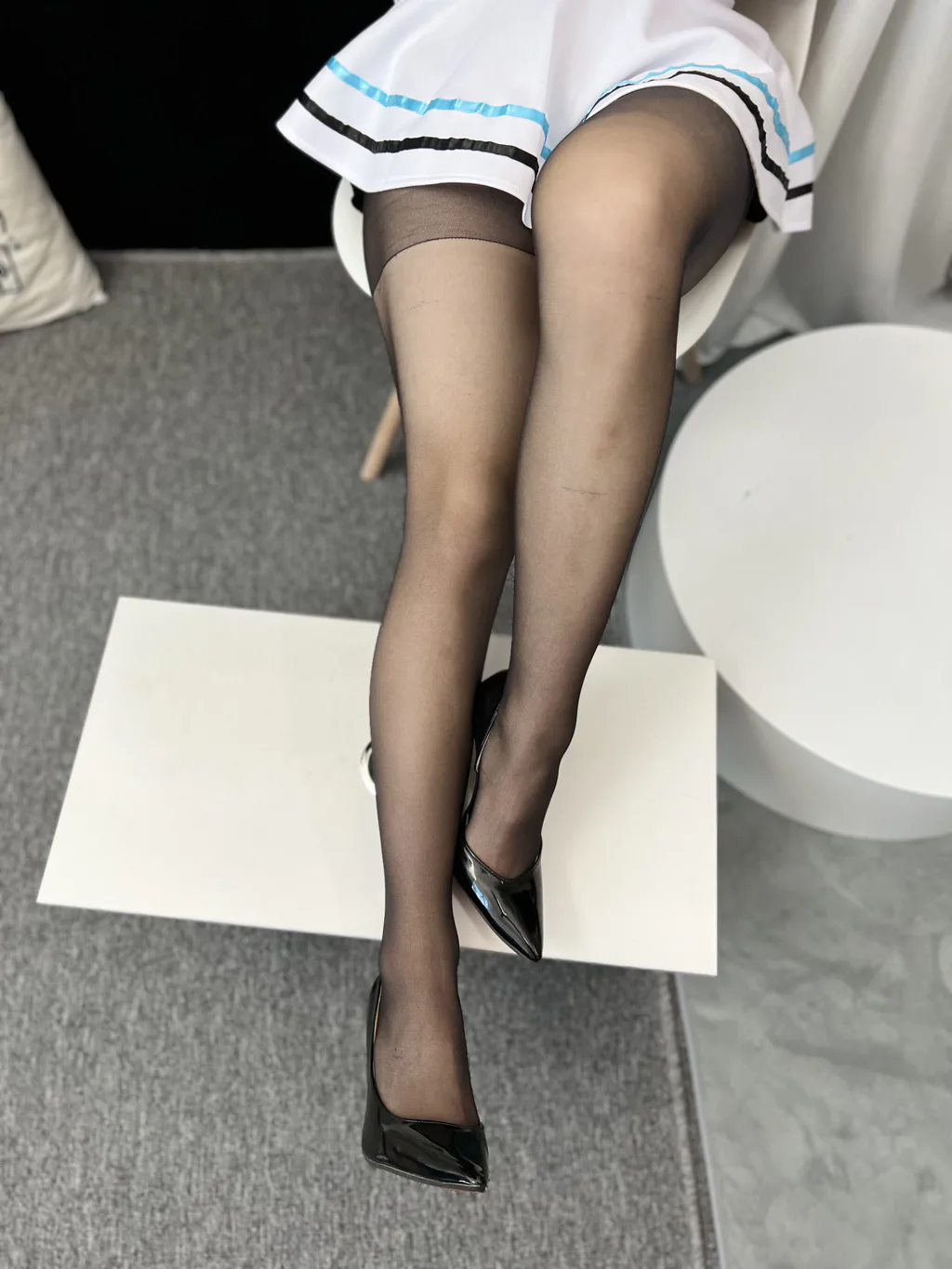 图片[120]-三禾摄影 NO.049 水手服 黑丝 高跟[193P]-萌味圈