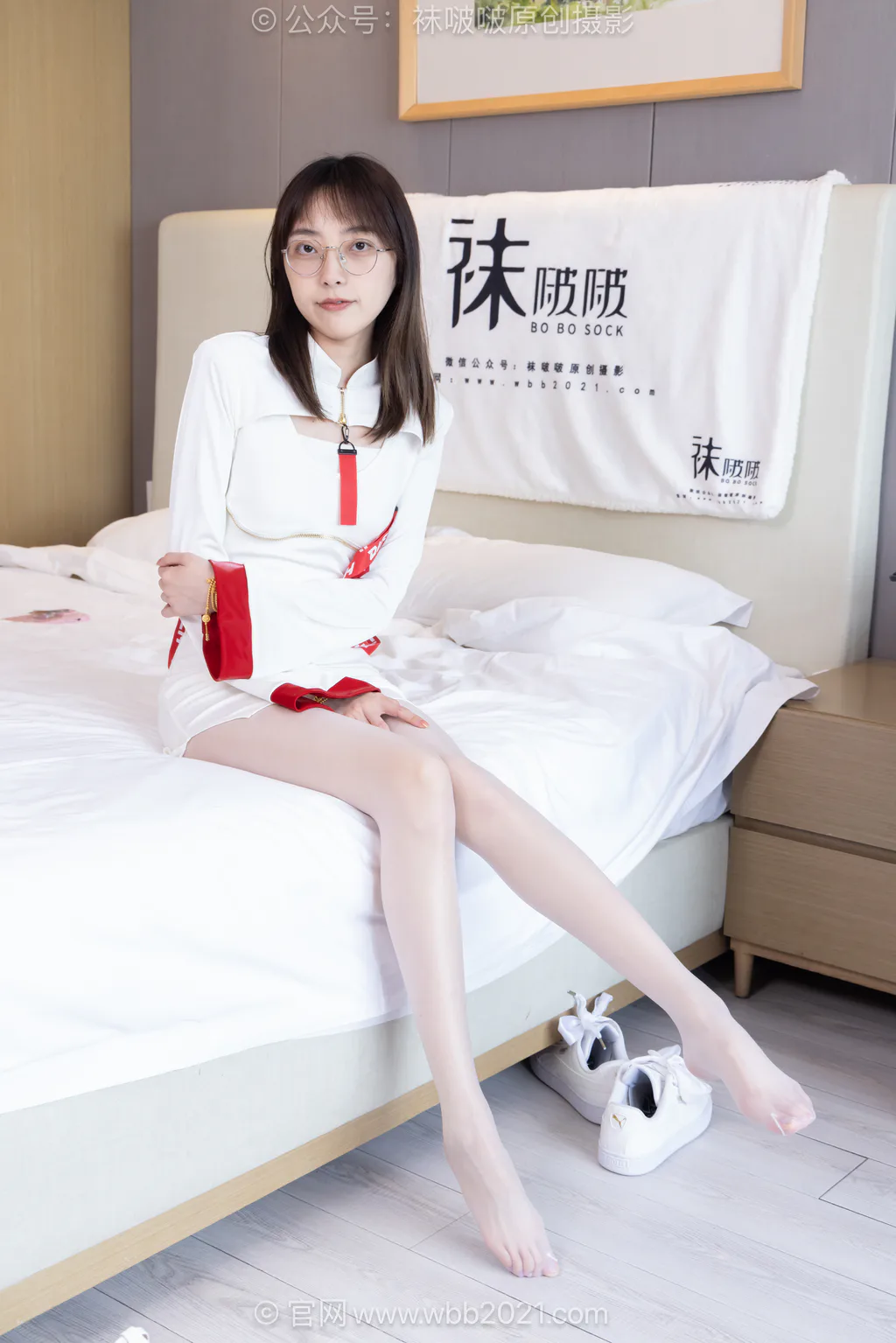 图片[124]-[BoBoSocks袜啵啵]NO.627 稚予-高跟鞋、板鞋、油亮薄白丝[145P]-萌味圈