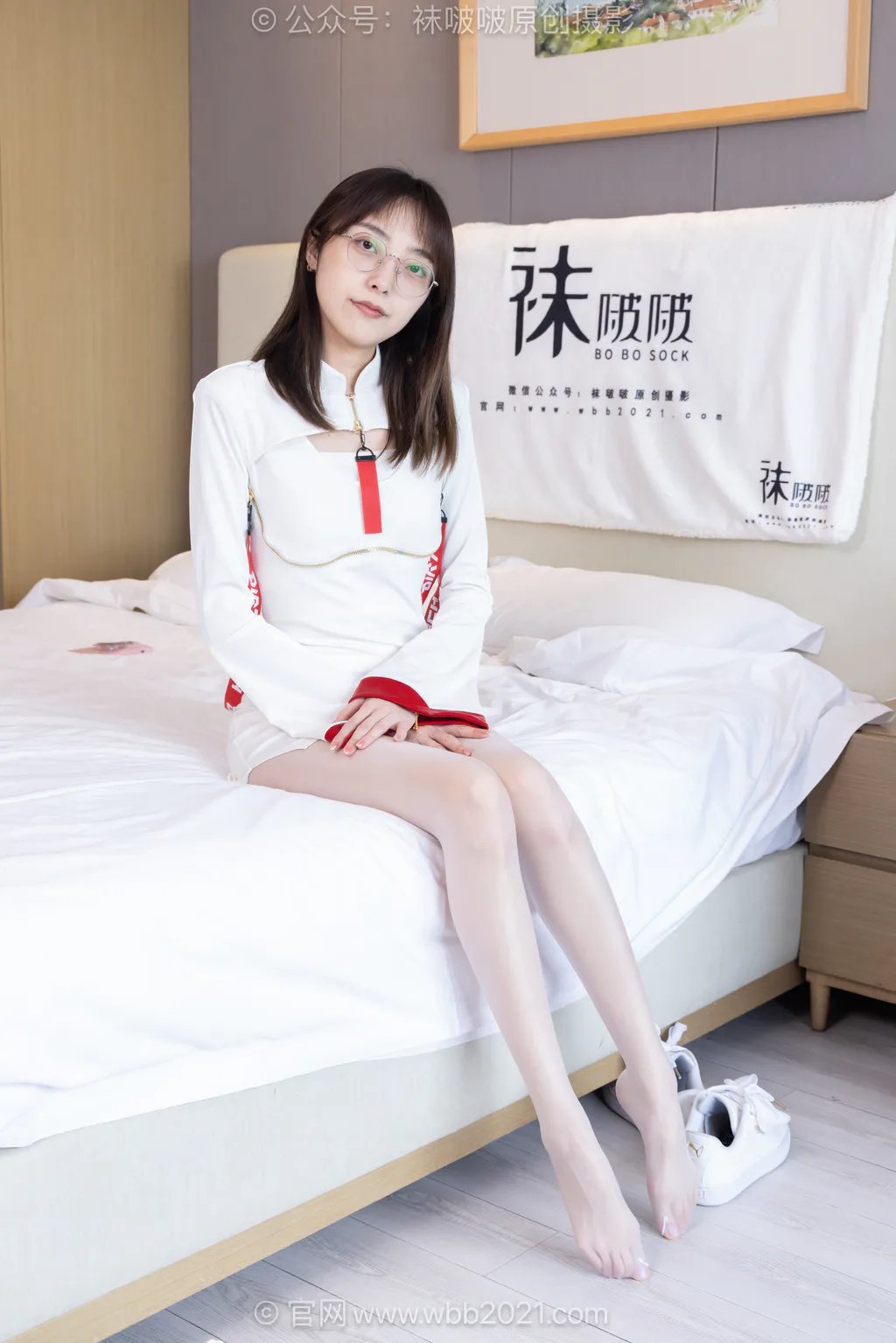 图片[126]-[BoBoSocks袜啵啵]NO.627 稚予-高跟鞋、板鞋、油亮薄白丝[145P]-萌味圈