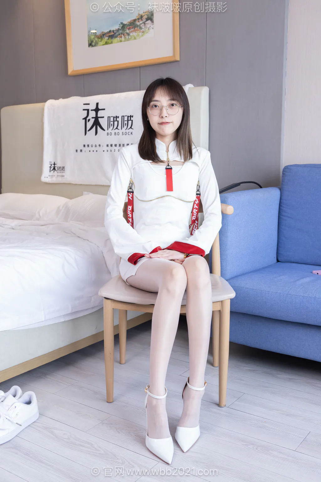 图片[138]-[BoBoSocks袜啵啵]NO.627 稚予-高跟鞋、板鞋、油亮薄白丝[145P]-萌味圈