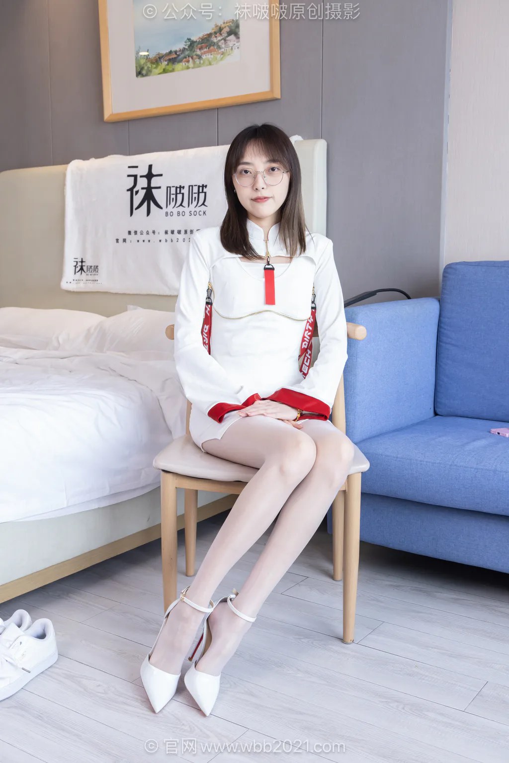 图片[139]-[BoBoSocks袜啵啵]NO.627 稚予-高跟鞋、板鞋、油亮薄白丝[145P]-萌味圈