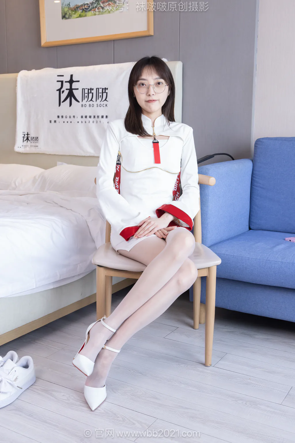 图片[141]-[BoBoSocks袜啵啵]NO.627 稚予-高跟鞋、板鞋、油亮薄白丝[145P]-萌味圈