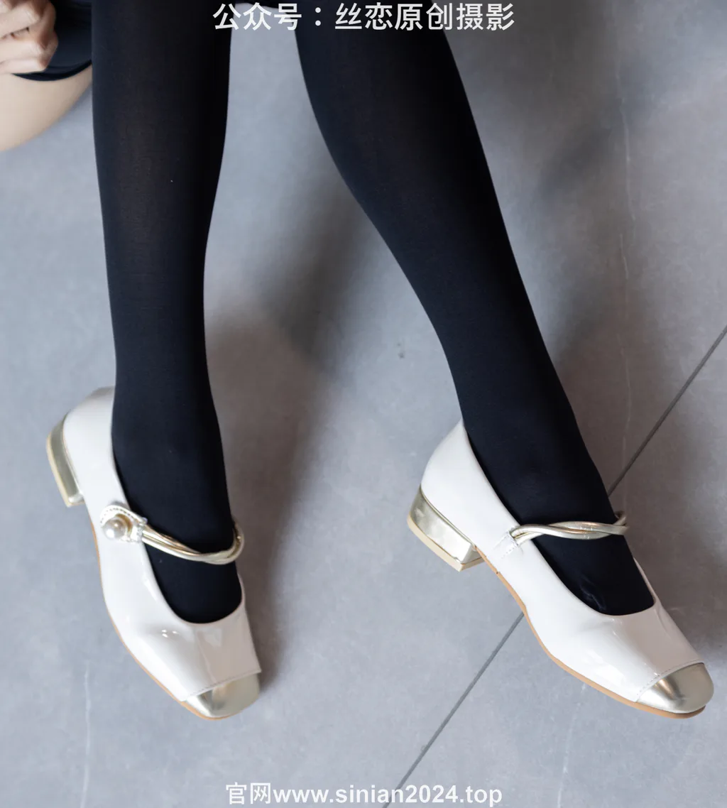 图片[28]-丝恋摄影 NO.017 小梦-学院风 jk连衣裙 黑色丝袜 白色小皮鞋[168P]-萌味圈