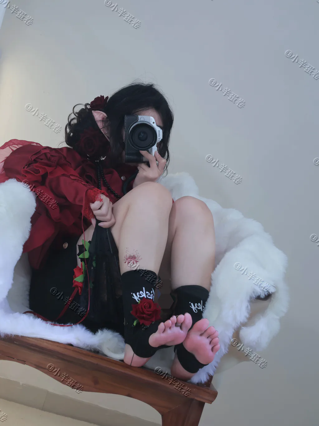 图片[4]-小羊蛋卷 红色吸血鬼[12P]-萌味圈