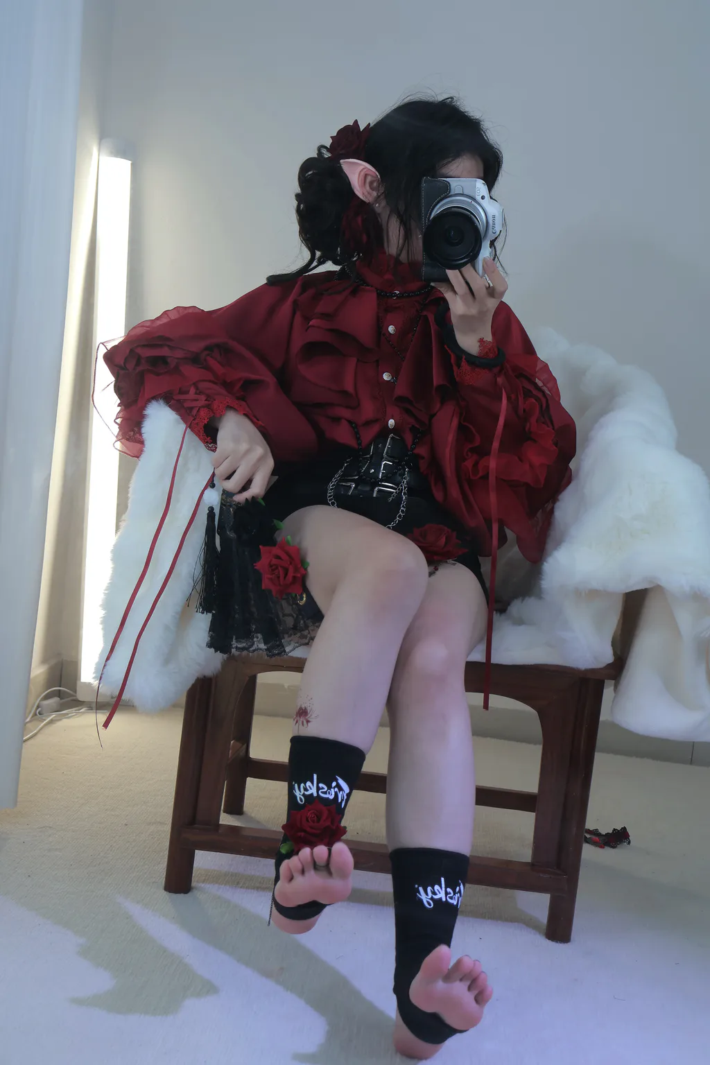 图片[12]-小羊蛋卷 红色吸血鬼[12P]-萌味圈