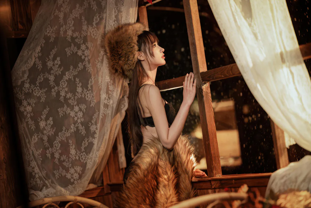 图片[2]-羽生三未图集 – 冬之恋歌[37P]-萌味圈